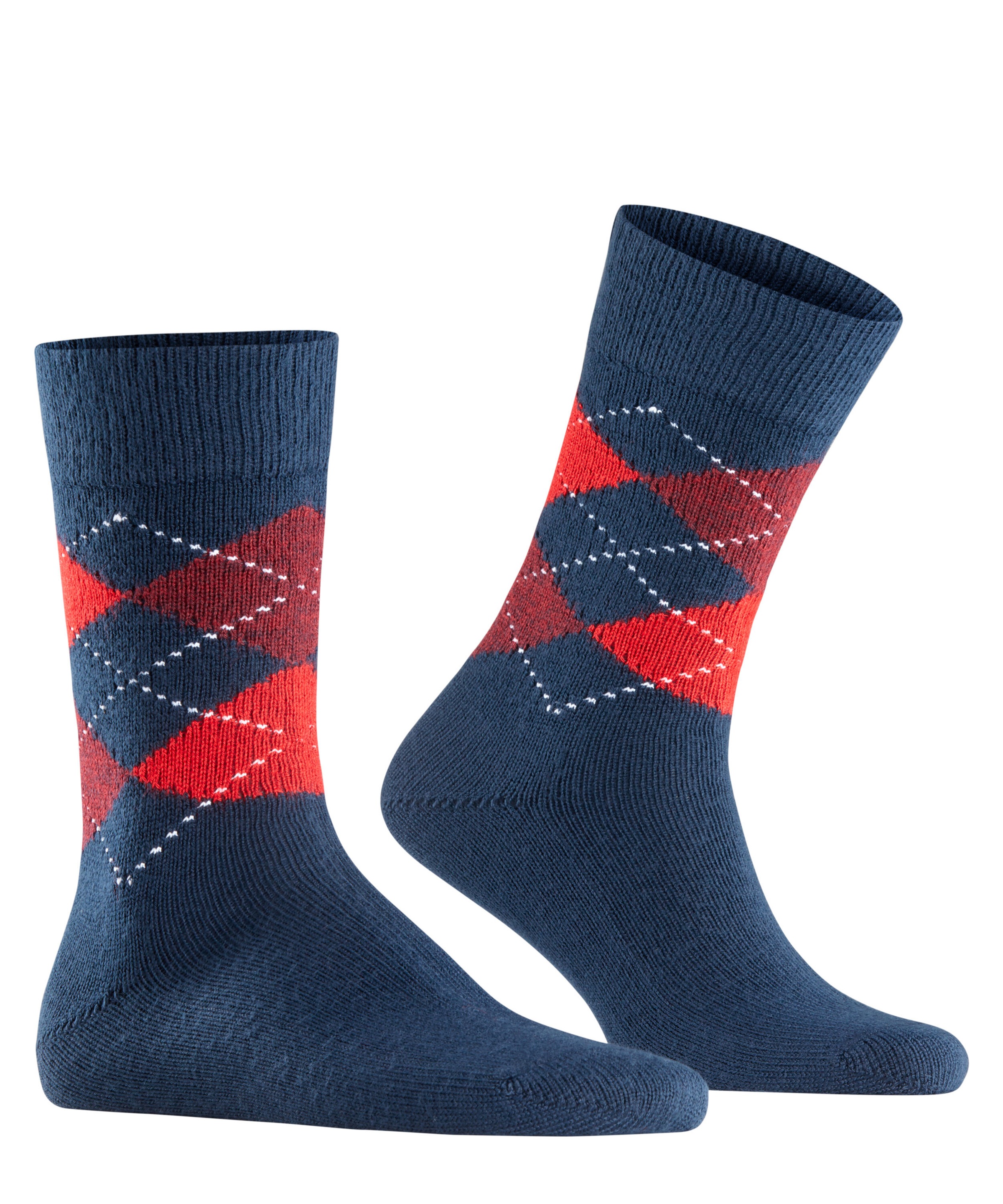 Burlington Socken »Preston« Einheitsgröße 40-46, Argyle-Muster, weiche Haptik