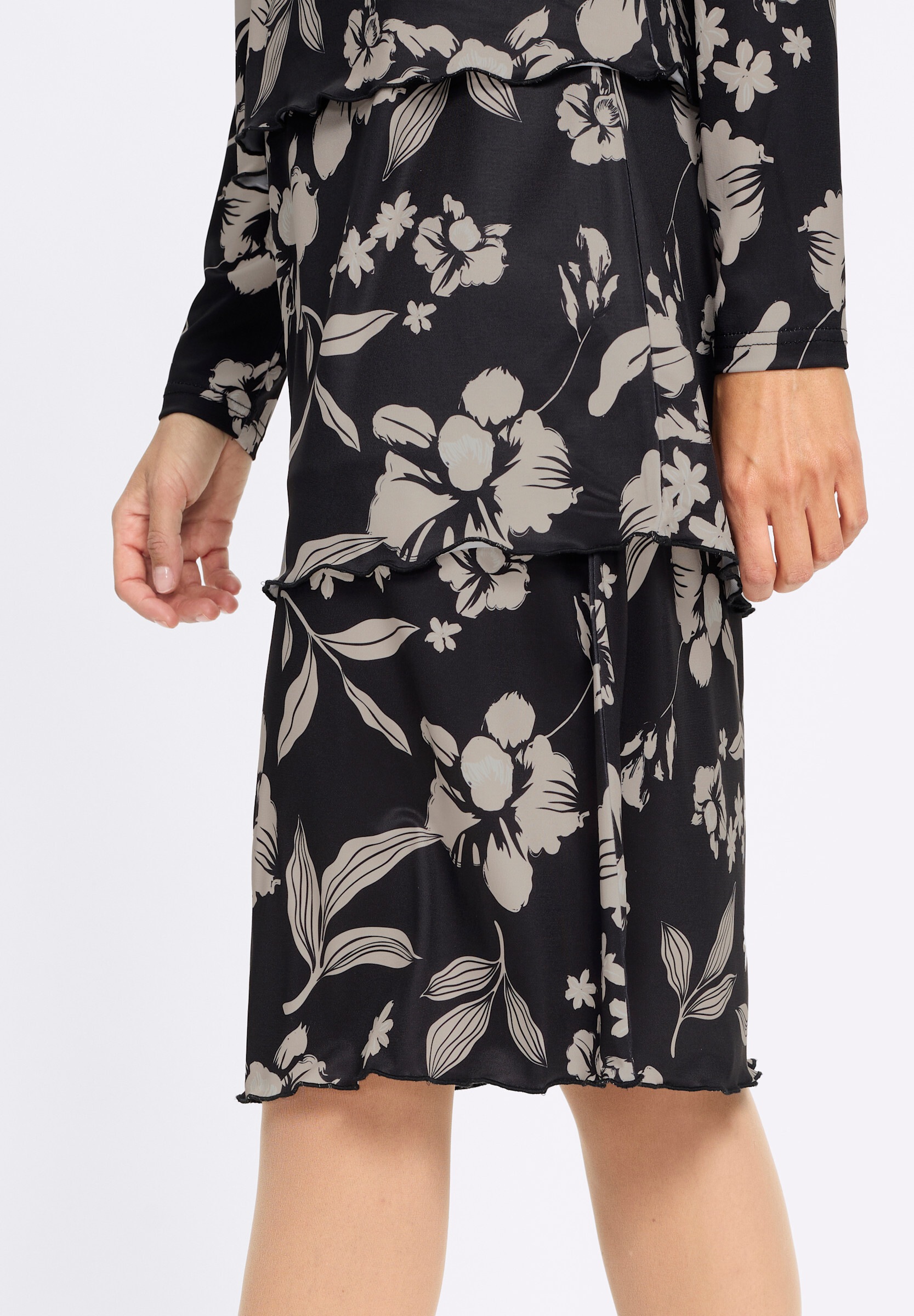 Witt Jerseykleid »Jersey-Kleid Druckkleid in Stufenform«