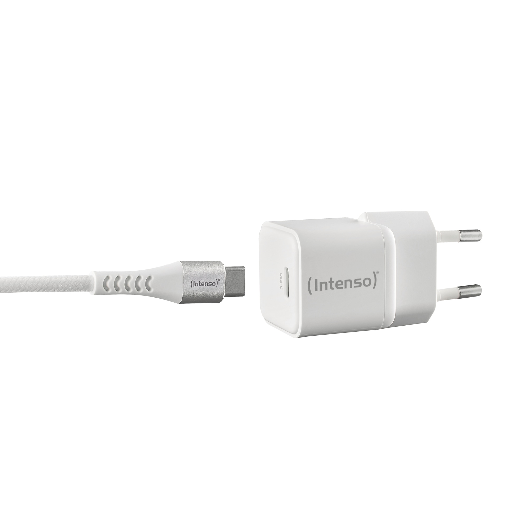 Intenso USB-Ladegerät »GaN Power Adapter Set, 30W USB-C mit USB-C zu USB-C-Kabel«
