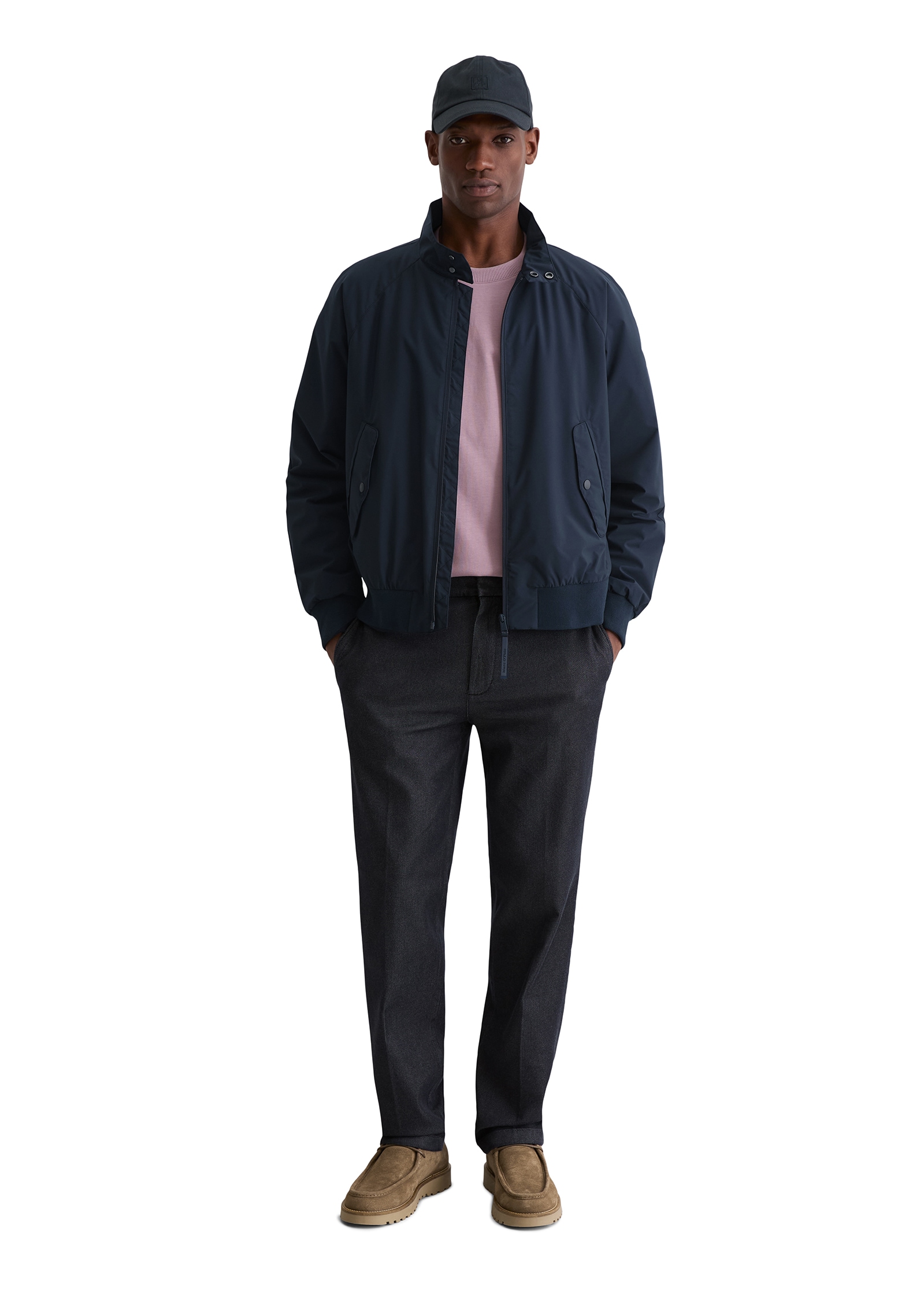 Marc O'Polo Blouson »MOP x Function aus wasserdichtem Material« regular fit