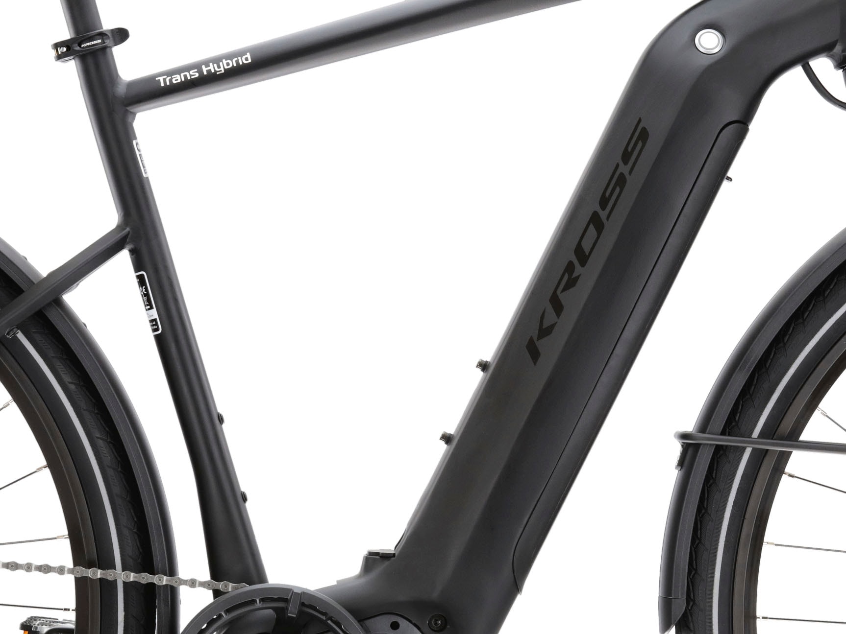 Kross E-Bike »E-Trekkingrad Trans Hybrid 4.0 28 Zoll schwarz«, 9 Gang, Shimano, Acera T3000, Mittelmotor 250 W, Pedelec, Elektrofahrrad für Herren