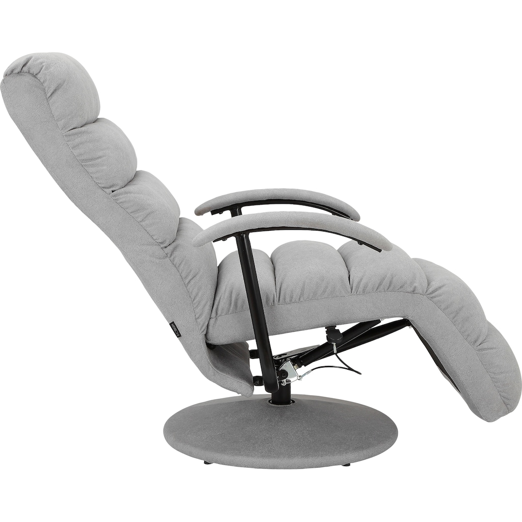 my home Relaxsessel »Lauris«, mit mechanischer Relaxfunktion, integrierte Fußstütze und Drehfunktion