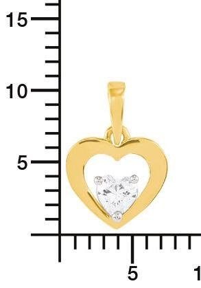 Amor Kette mit Anhänger »Schmuck mit Zirkonia 2014399«, LIEBE, Geschenk bei Herz ♕ Halskette