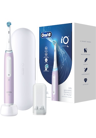 Oral B Elektrische Zahnbürste »iO 4«, 1 St. Aufsteckbürsten, mit Magnet-Technologie, 4... kaufen