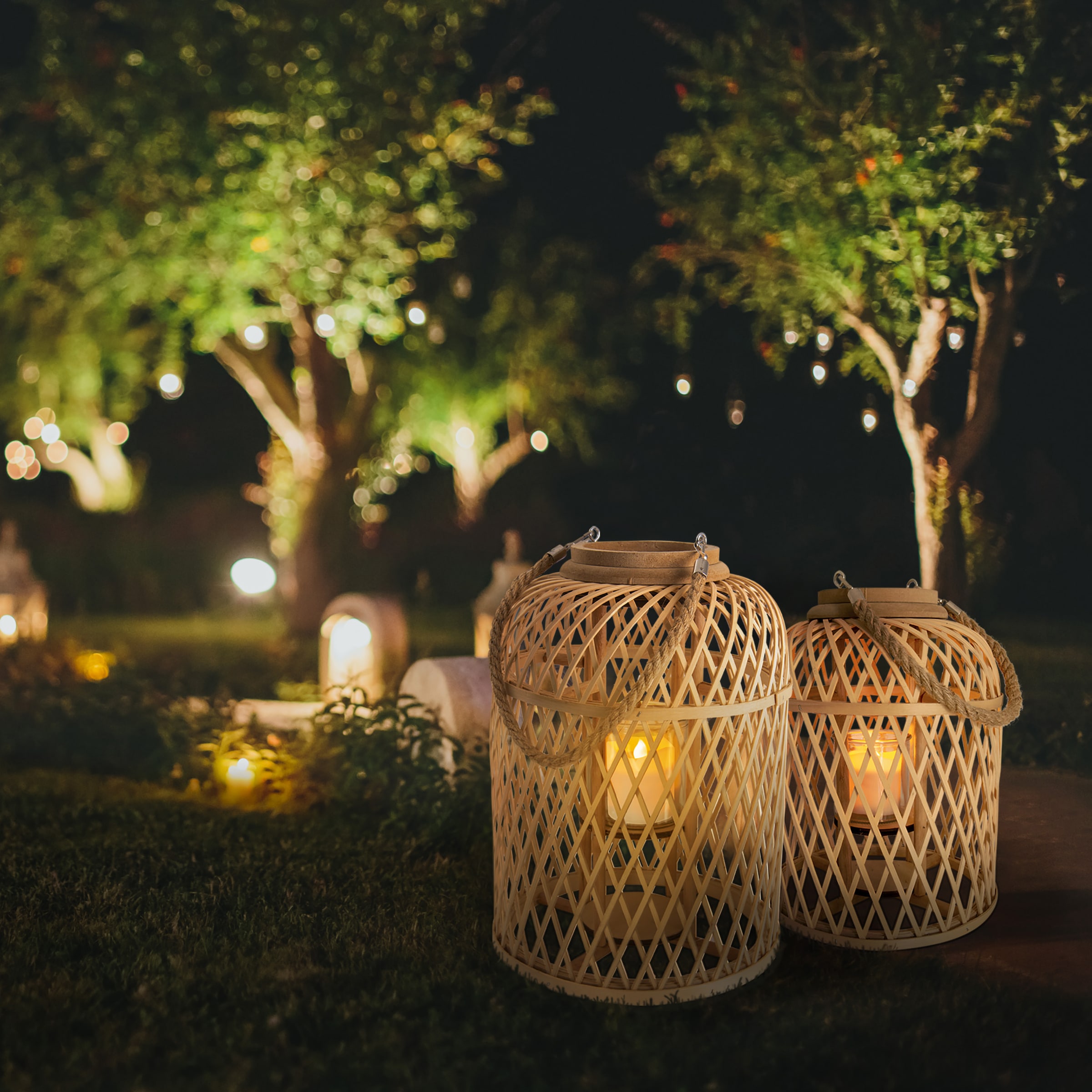 Outdoor XXL Jahren 1 kaufen 3 LED | mit flammig-flammig, Leuchte>>Basket online näve Solarleuchte »Basket«, Garantie