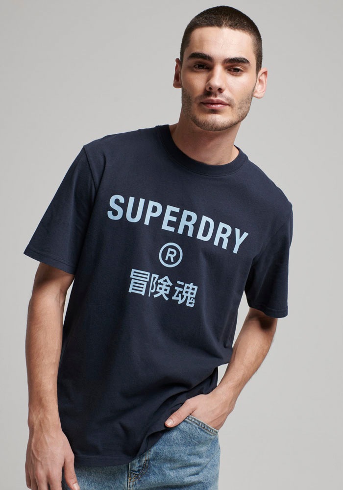 Superdry Rundhalsshirt »SD-CODE CORE SPORT TEE«
