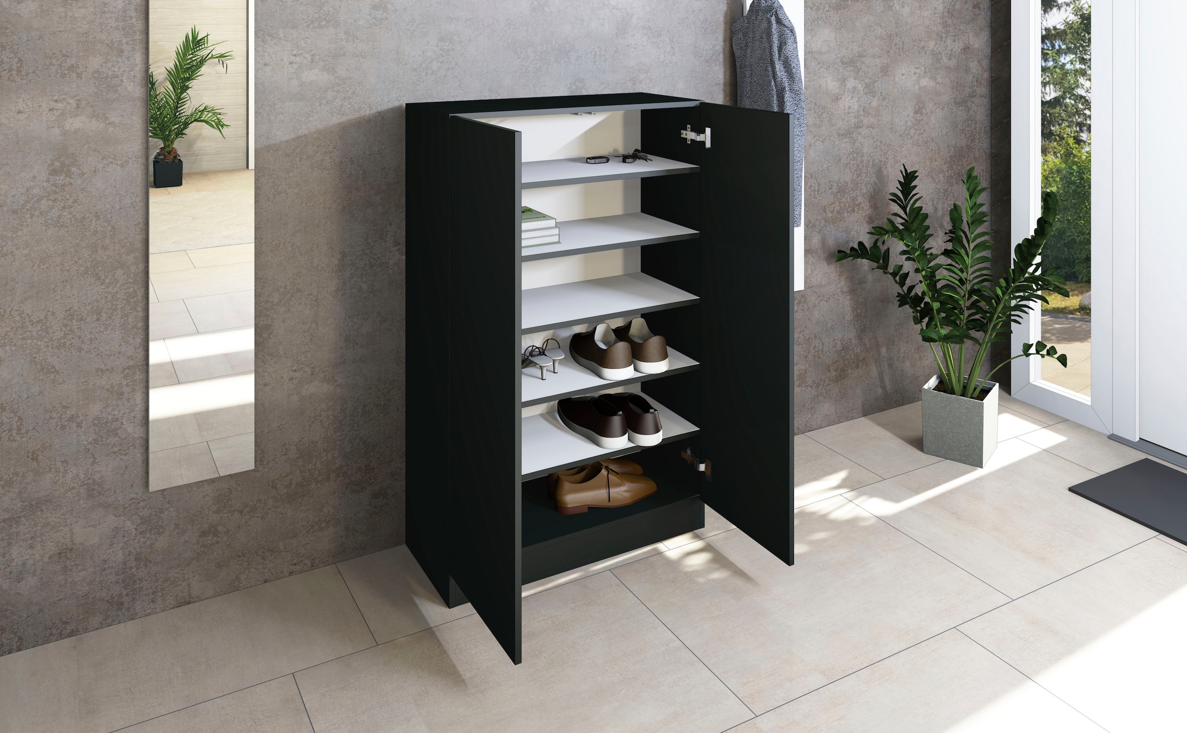 borchardt Möbel Schuhschrank »Vaasa3«, Breite 76 cm