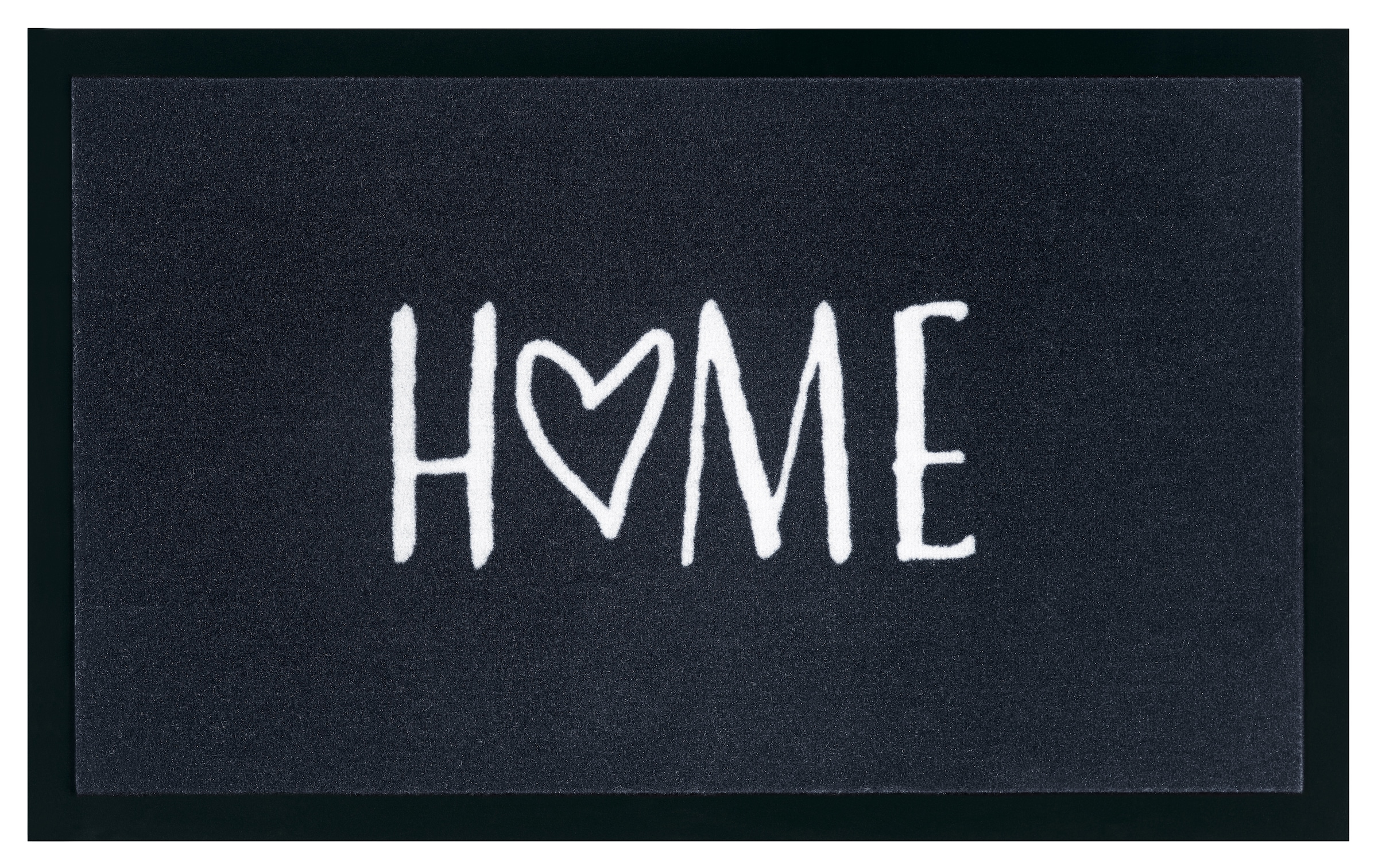 my home Fußmatte »Magne«, rechteckig, 5 mm Höhe, Schmutzfangmatte, Türmatte, In- und Outdoor, Schrift, Läufer, waschbar