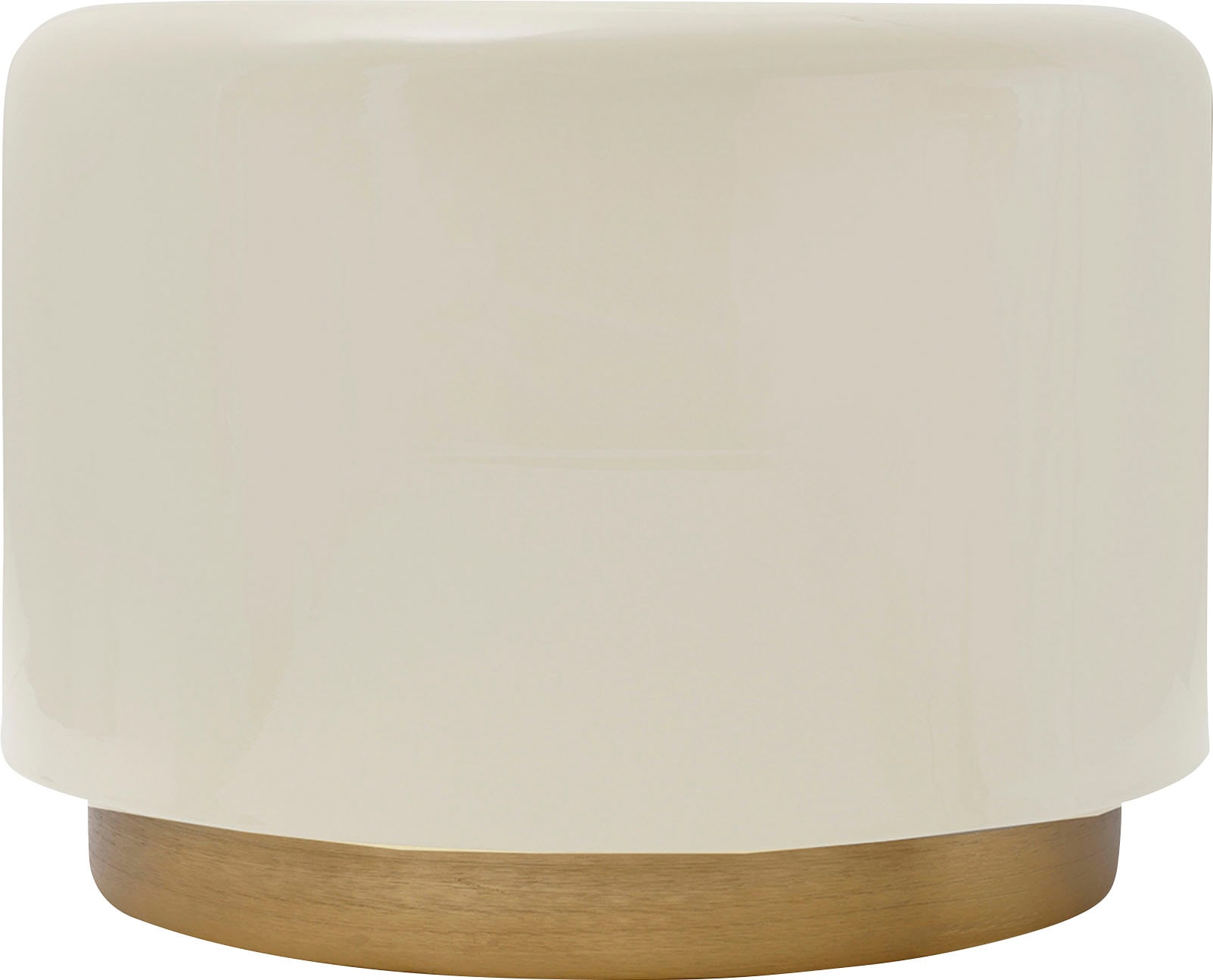 Kayoom Sitzhocker »Hocker Artisse, Edler Touch durch goldenen Sockel«, (1 St.), stilvoll, farbig lackiert, dekorativ, Moderner Look