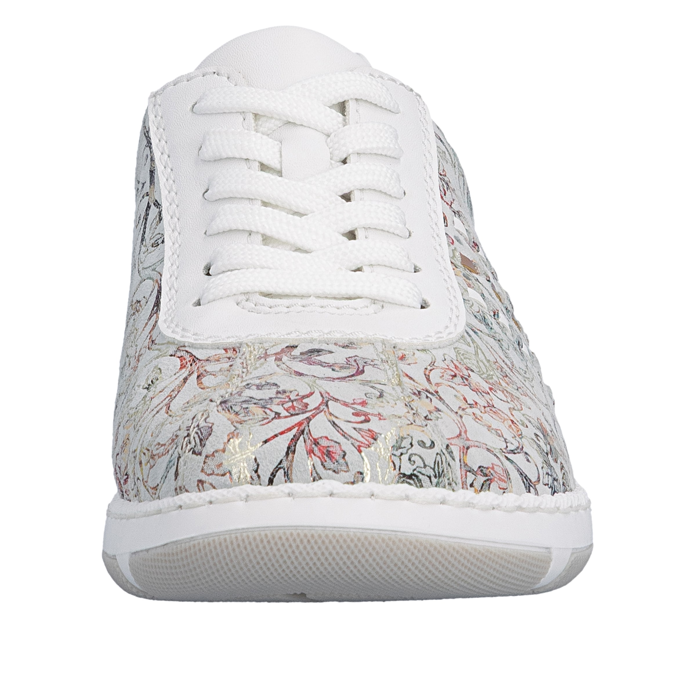 Rieker Sneaker  Schnürschuh, Halbschuh, Freizeitsneaker mit floraler Musterung