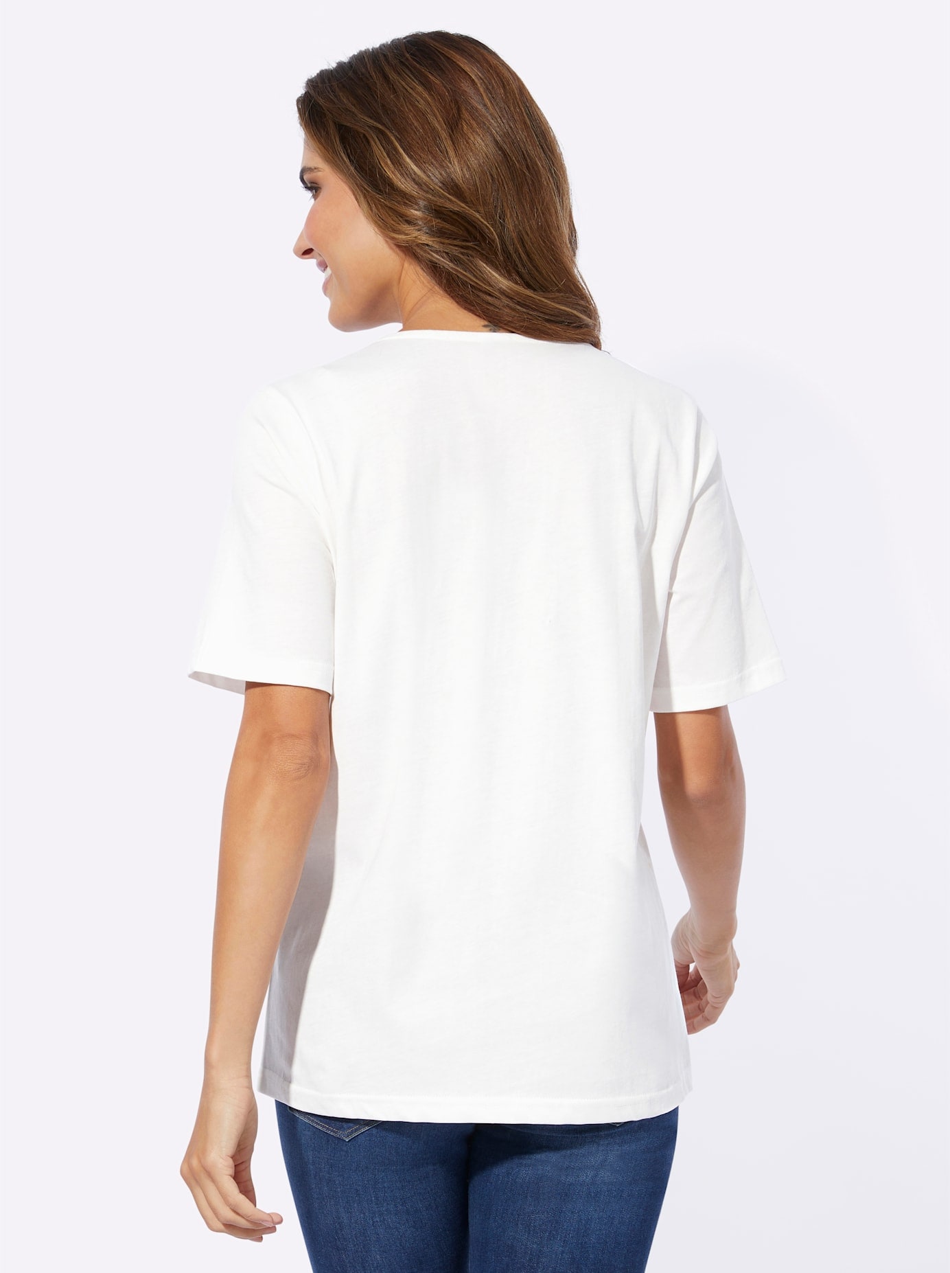 Classic Basics Rundhalsshirt »Rundhals-Shirt«, (1 tlg.)