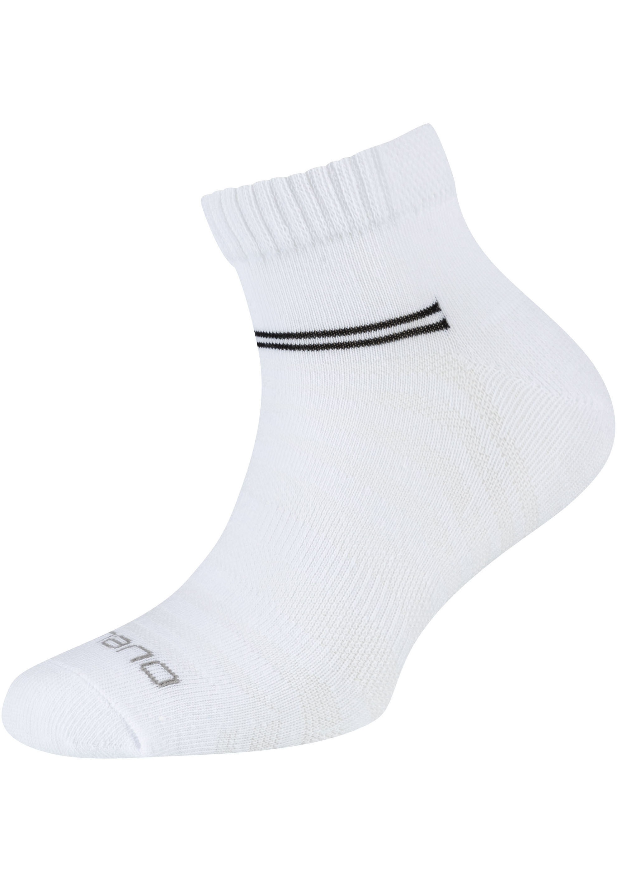 Camano Kurzsocken »mesh ventilation«, (10 Paar), mit extra dicken Bündchen