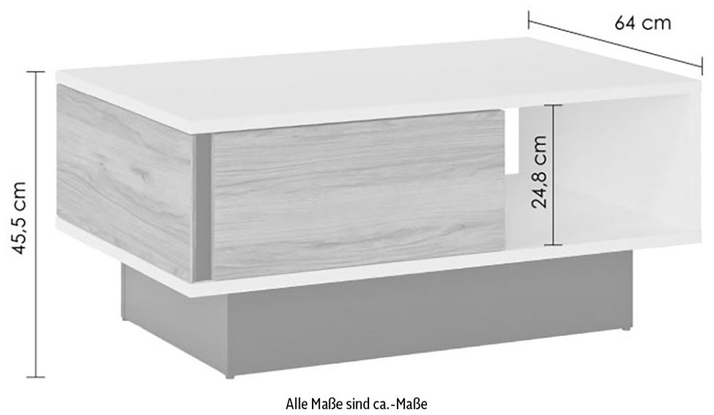 INOSIGN Couchtisch »Novena« Breite 100 cm