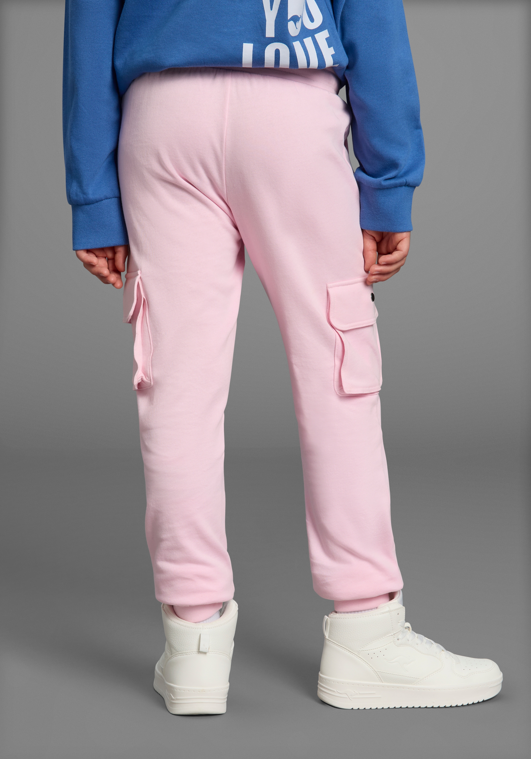 KangaROOS Sweathose »Cargo-Sweathose«  Lässige Sweathose, Jogginghose mit Taschen