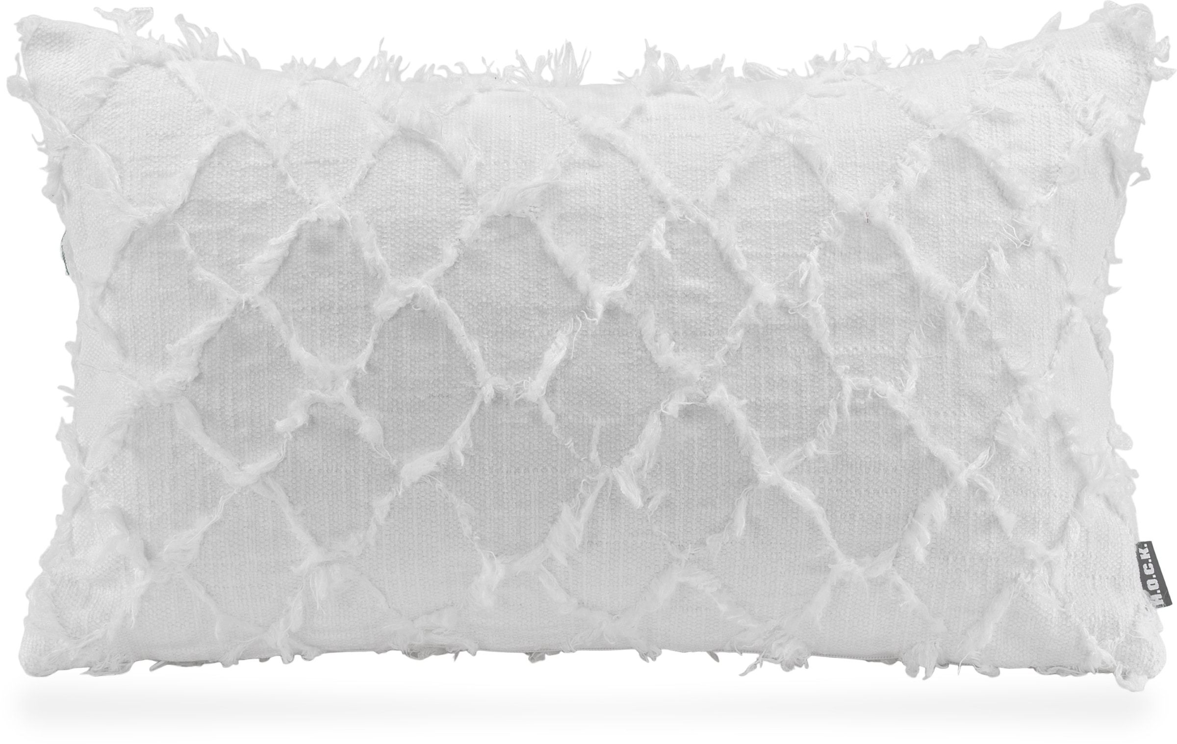 H.O.C.K. Dekokissen »Nuvole« Sofakissen inkl. Füllung, mit Fransen, Boho-Style
