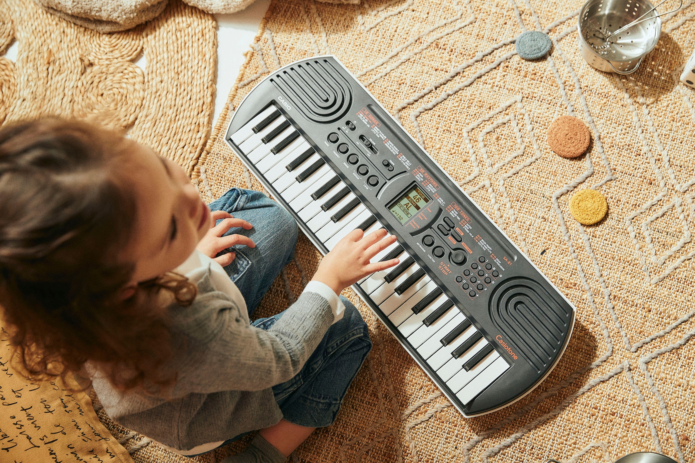 CASIO Home-Keyboard »Mini-Keyboard SA-81«, mit 44 Tasten