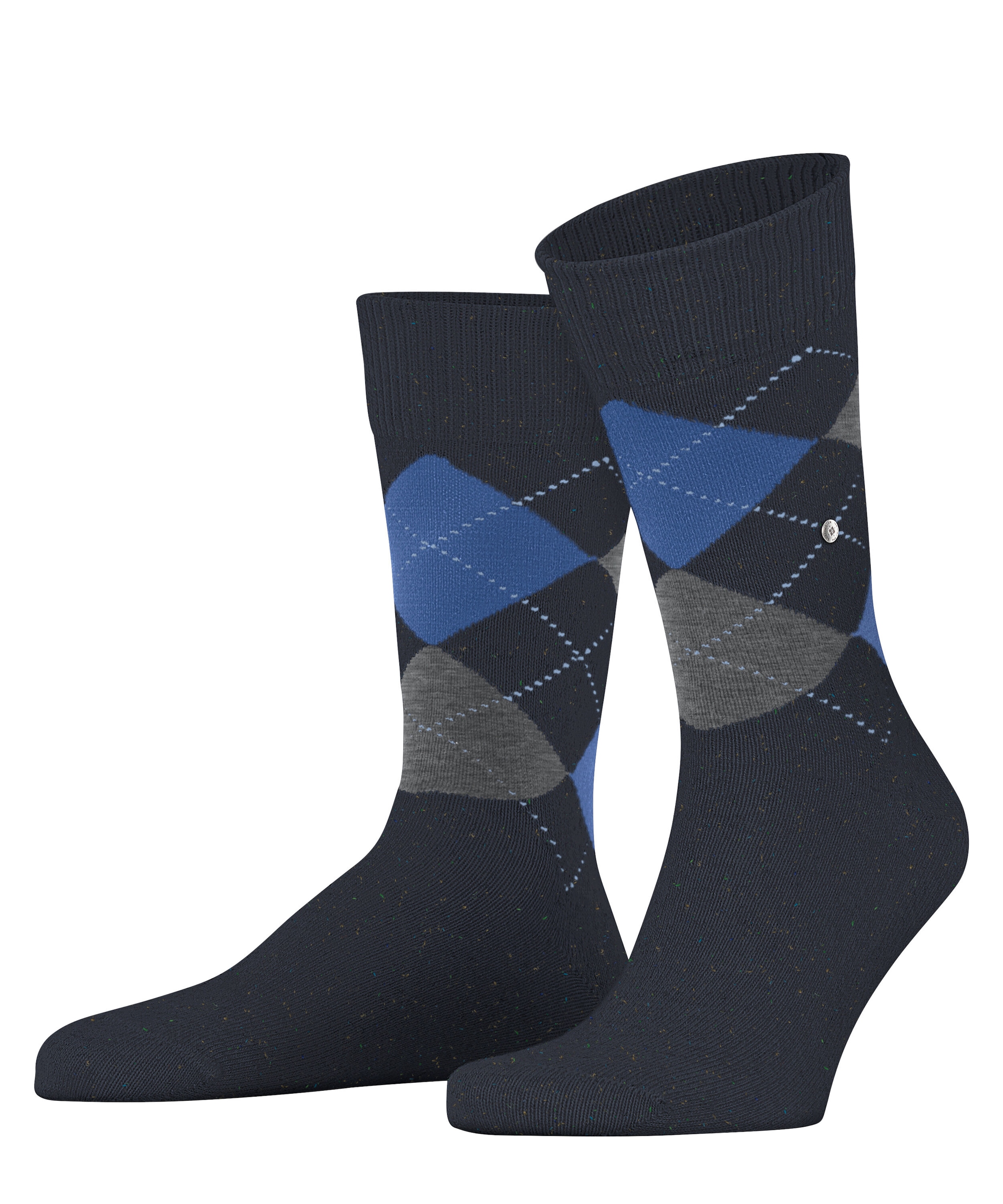 Burlington Socken »Dundee« Einheitsgröße 40-46, Argyle-Muster, Burlington-Clip
