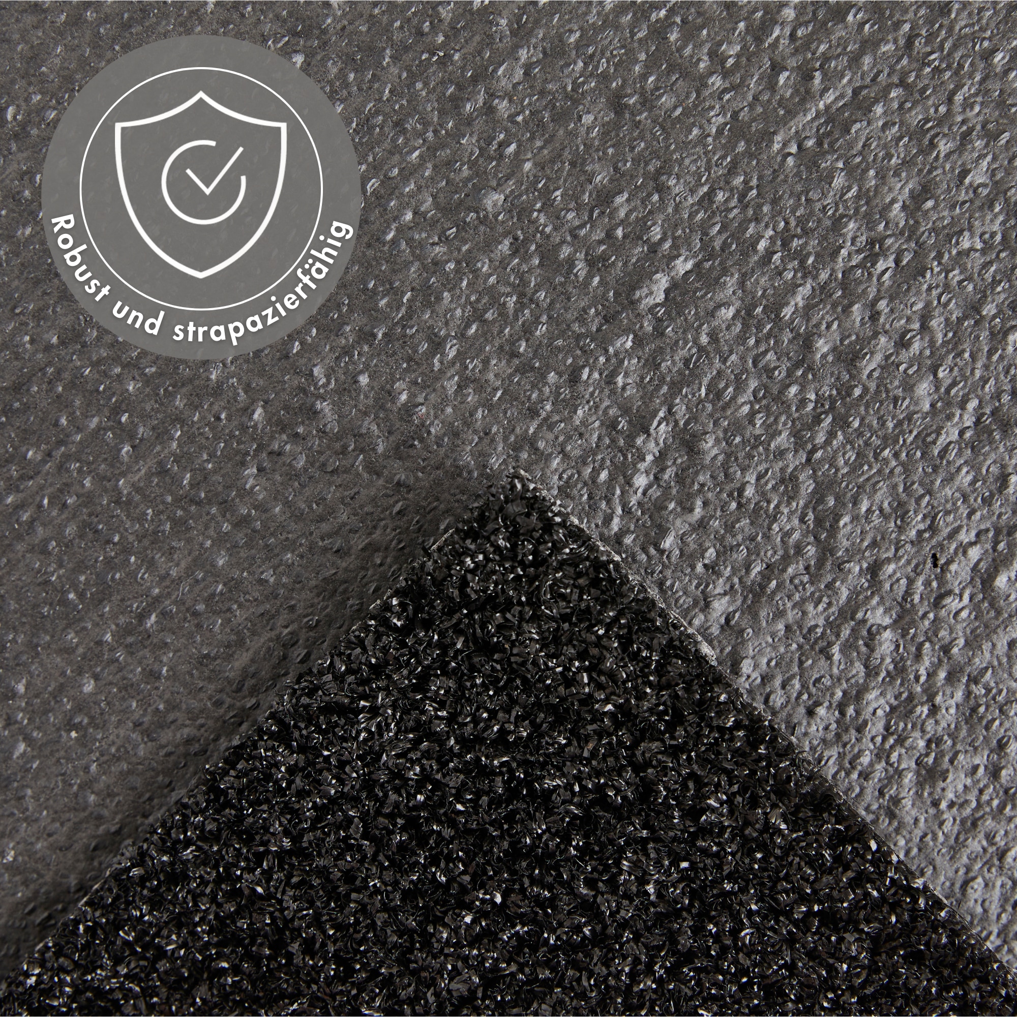 Andiamo Kunstrasen »Lanzarote, Made in Belgium«, rechteckig, 7 mm Höhe, luxuriös, für Balkon & Terrasse, Rasenteppich, wasserdurchlässig