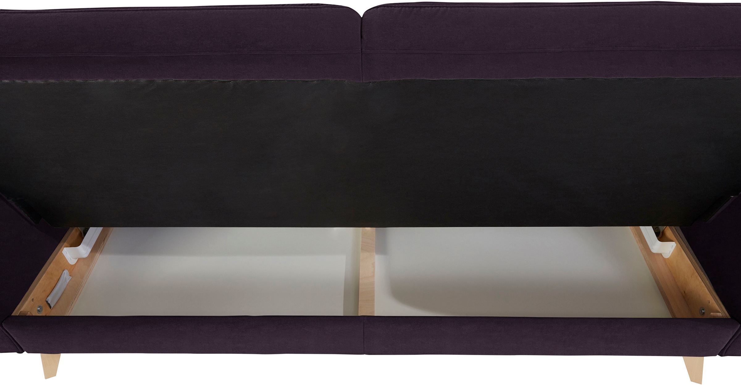 exxpo - sofa fashion 3-Sitzer »Nappa, kompakt und komfortabel, bequem, zeitloses Design, L-Form« tolle Detailverarbeitung
