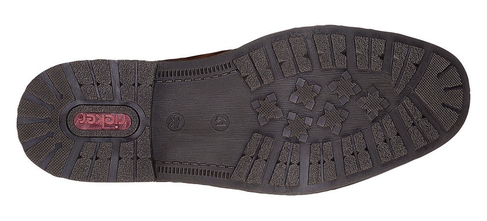 Rieker Schnürschuh, mit gepolsterter Innensohle, Freizeitschuh, Halbschuh, Schnürschuh