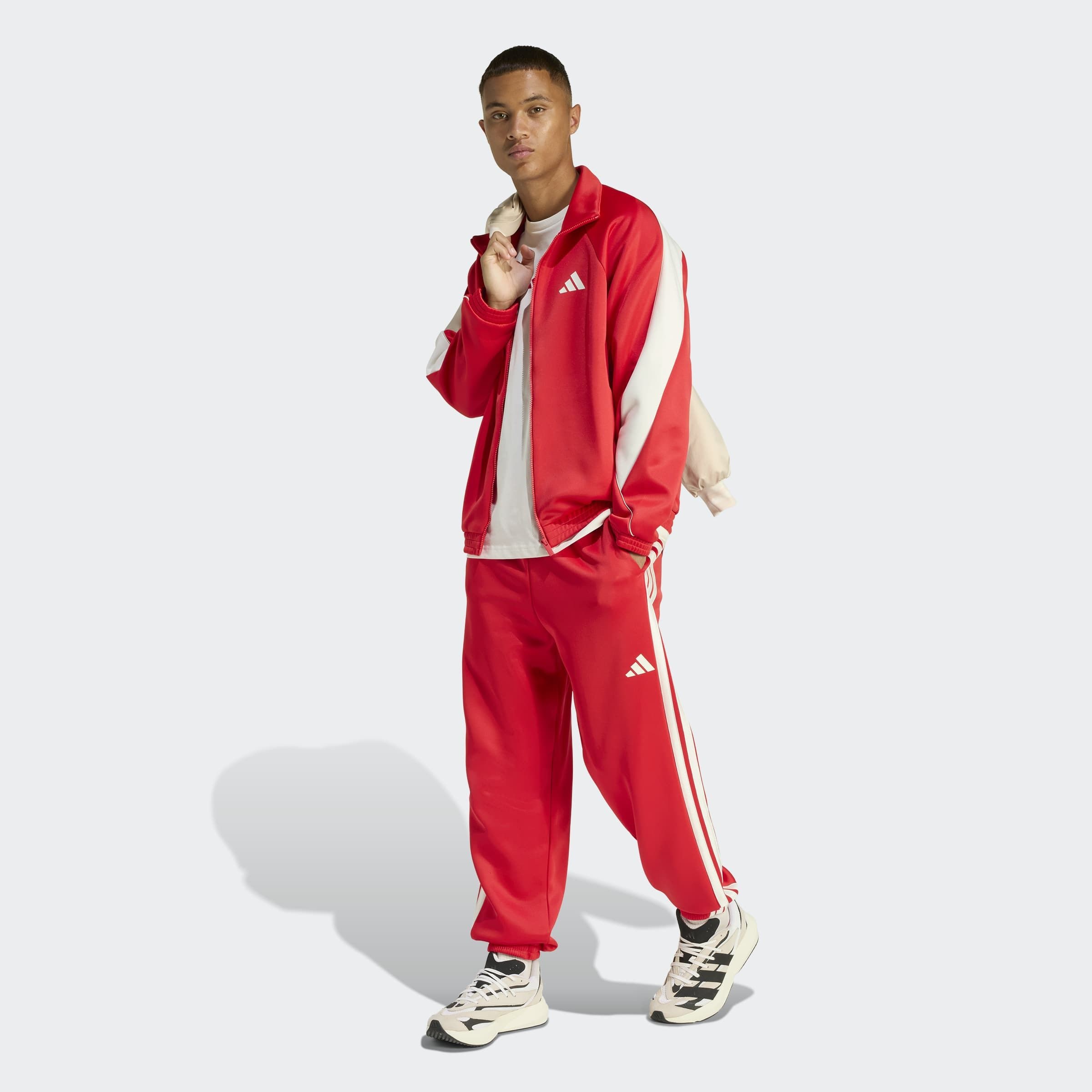 adidas Sportswear Rollkragenpullover »STADIUM« aus Polyester und Baumwolle, mit Rollkragen, lockere Passform