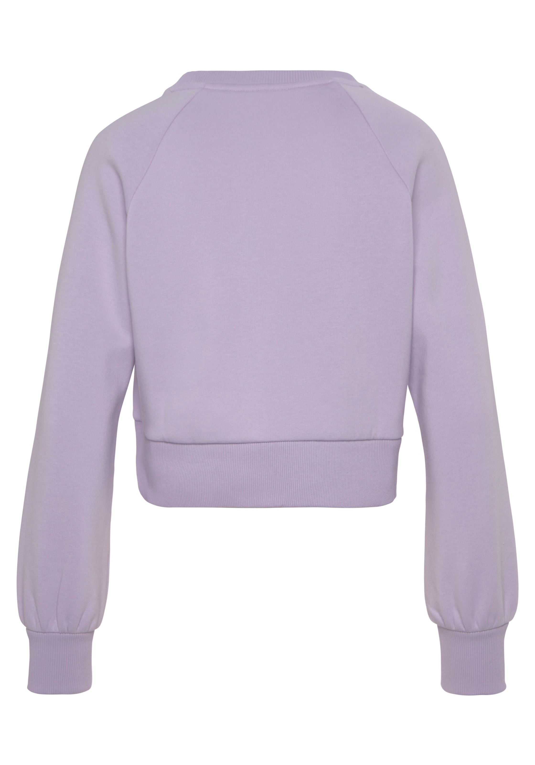 LSCN by LASCANA Sweatshirt, mit Ziernähten, Loungeanzug