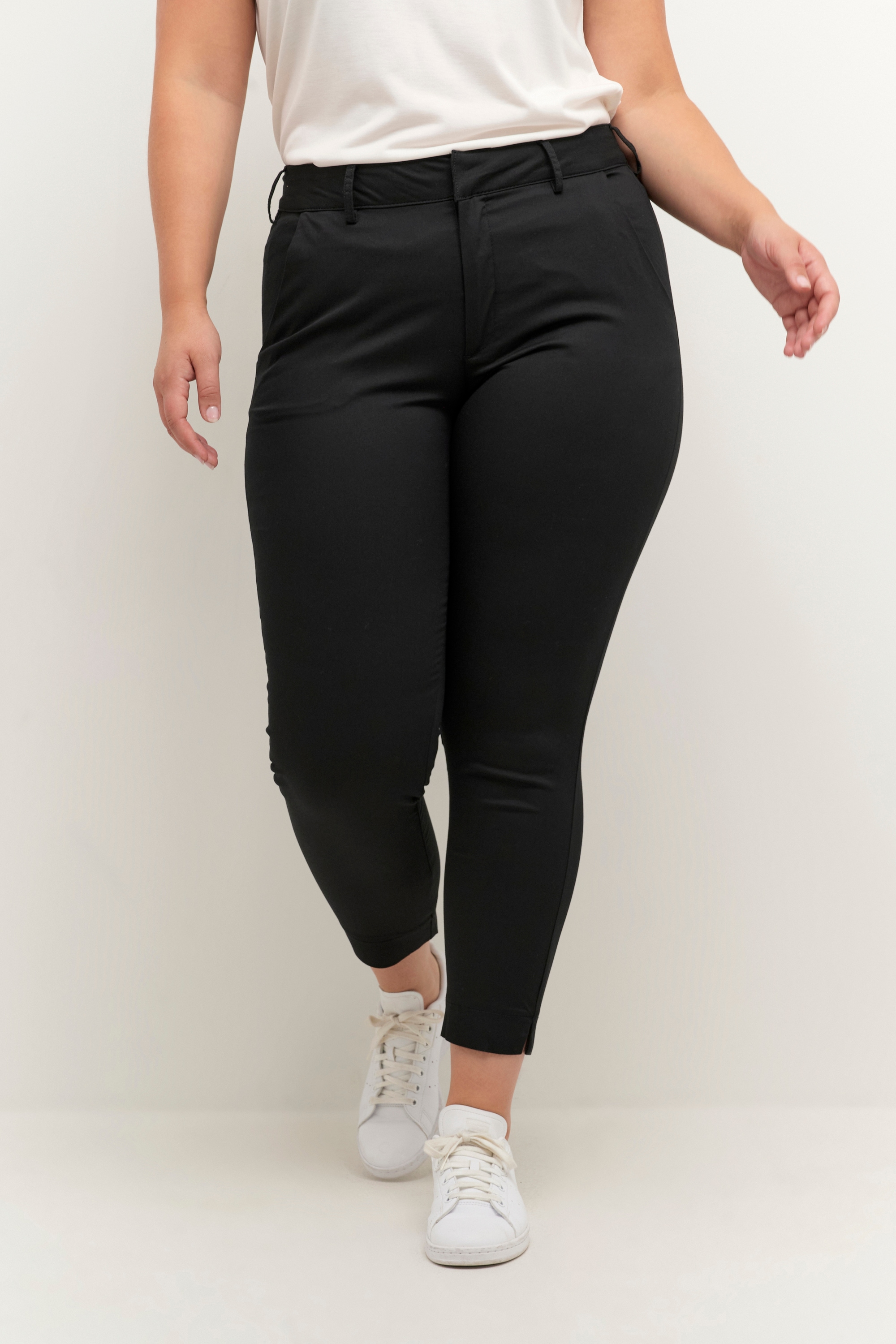 KAFFE Curve Stoffhose »Damen Casual Hose KCleana«