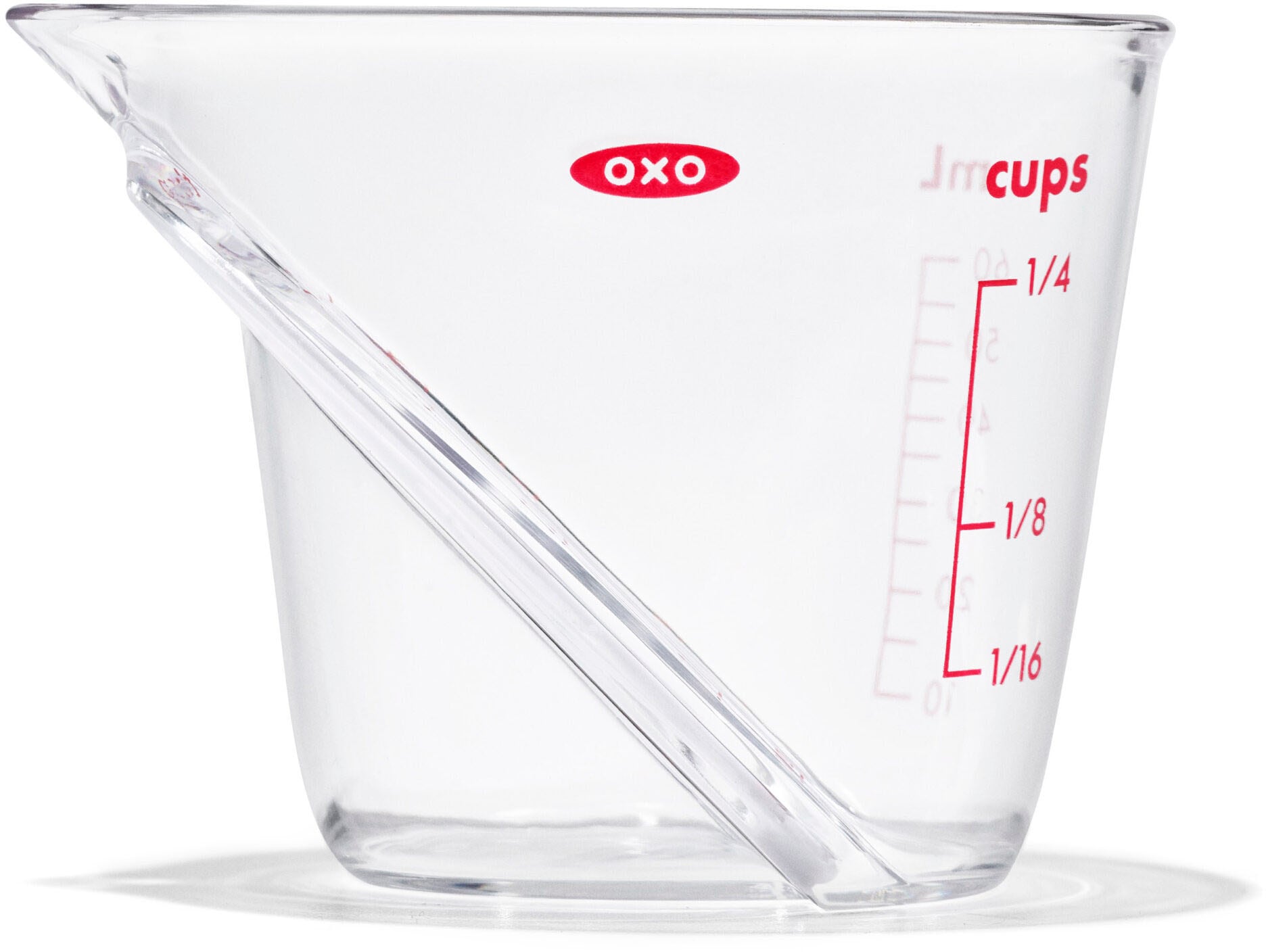 OXO Good Grips Messbecher, Kunststoff, 60 ml, spülmaschinenfest
