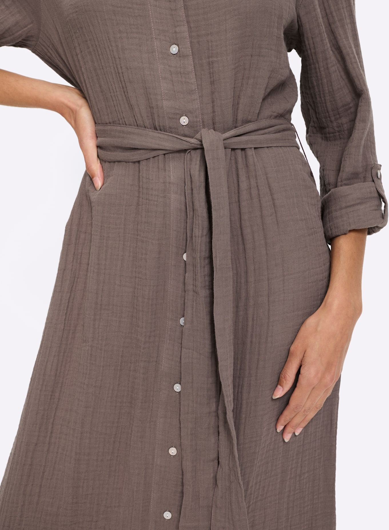 heine Maxikleid »Kleid« Nahttasche