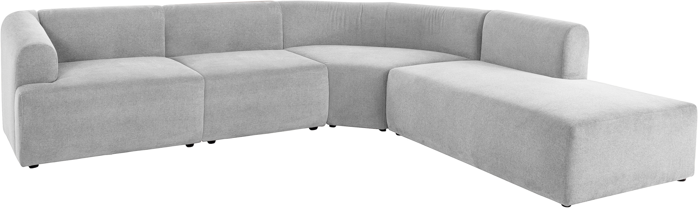 LeGer Home by Lena Gercke Ecksofa »LYZA L-Form links/rechts, Modularsofa, Maße B/T/H: 287/267/74 cm«, als Modul oder separat verwendbar, für individuelle Zusammenstellung