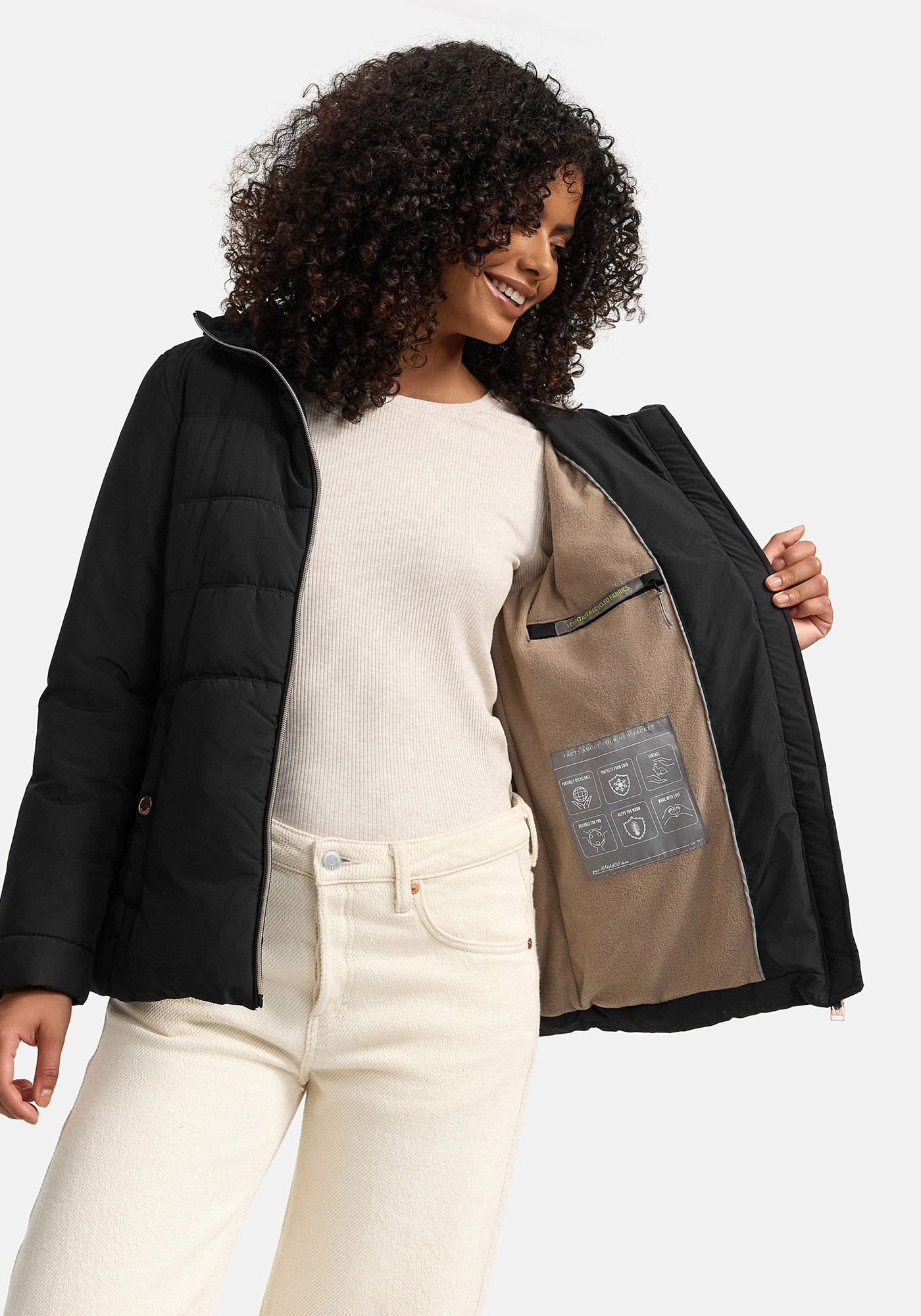 Marikoo Steppjacke »Marikoo Alemee Damen Stepp Jacke N026«