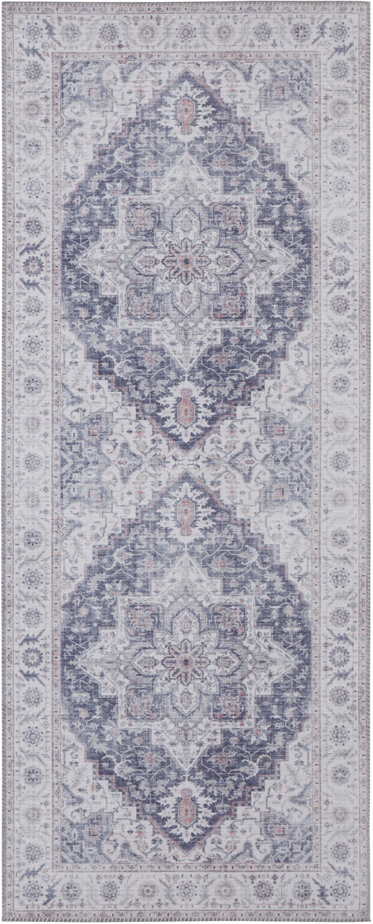 NOURISTAN Teppich »Anthea«, rechteckig, 5 mm Höhe, Orientalisch, Läufer, Vintage, Wohnzimmer, Schlafzimmer, Esszimmer