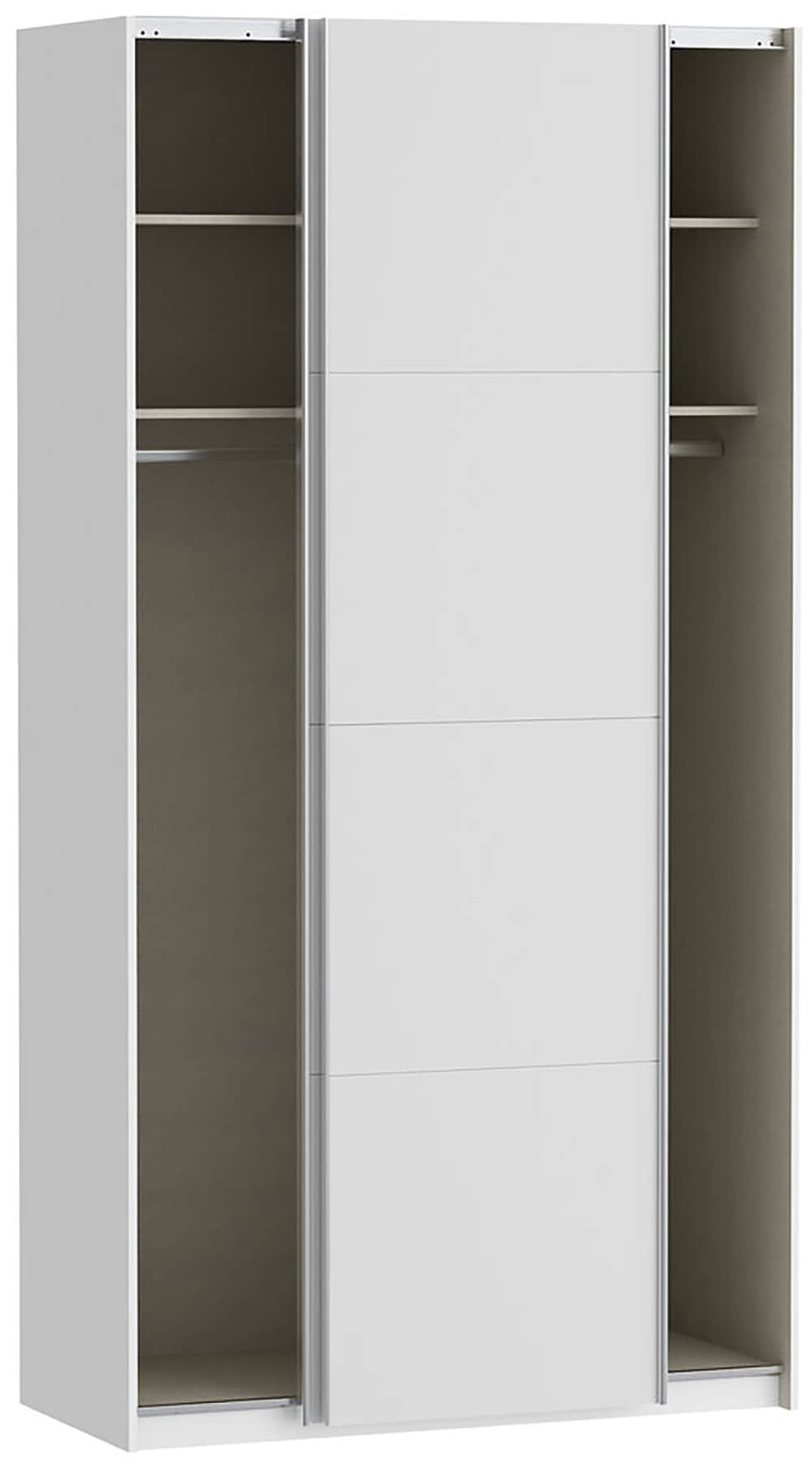 FORTE Schwebetürenschrank »Fittio, Made in Europe, 2 Schiebetüren, modernes Design«, Höhe 2,35 mtr, stehende Montage
