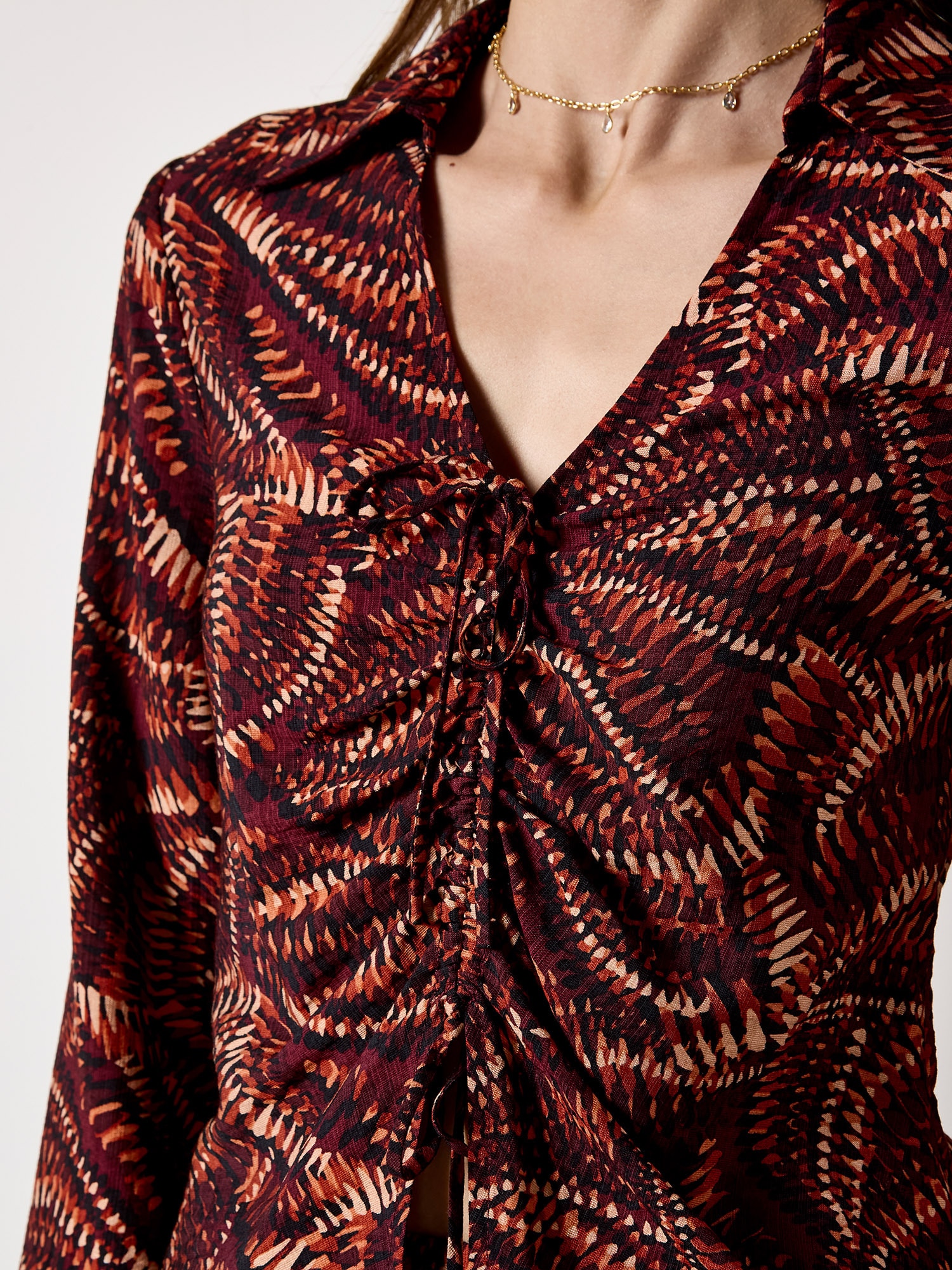 Apricot Klassische Bluse »Bluse« mit abstraktem Print