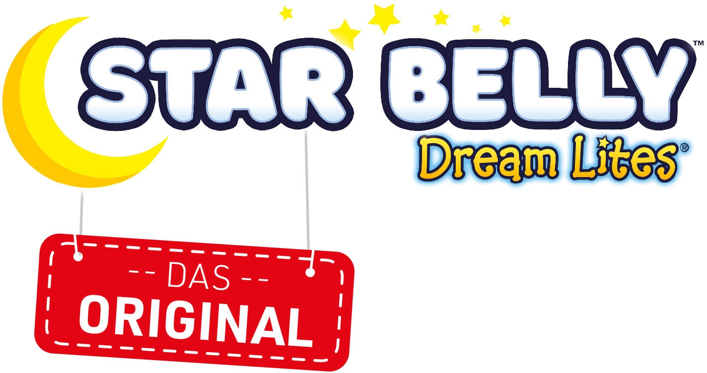 MediaShop Plüschfigur »Star Belly Dream Light - Verträumer Dino«, mit Nachtlichtfunktion