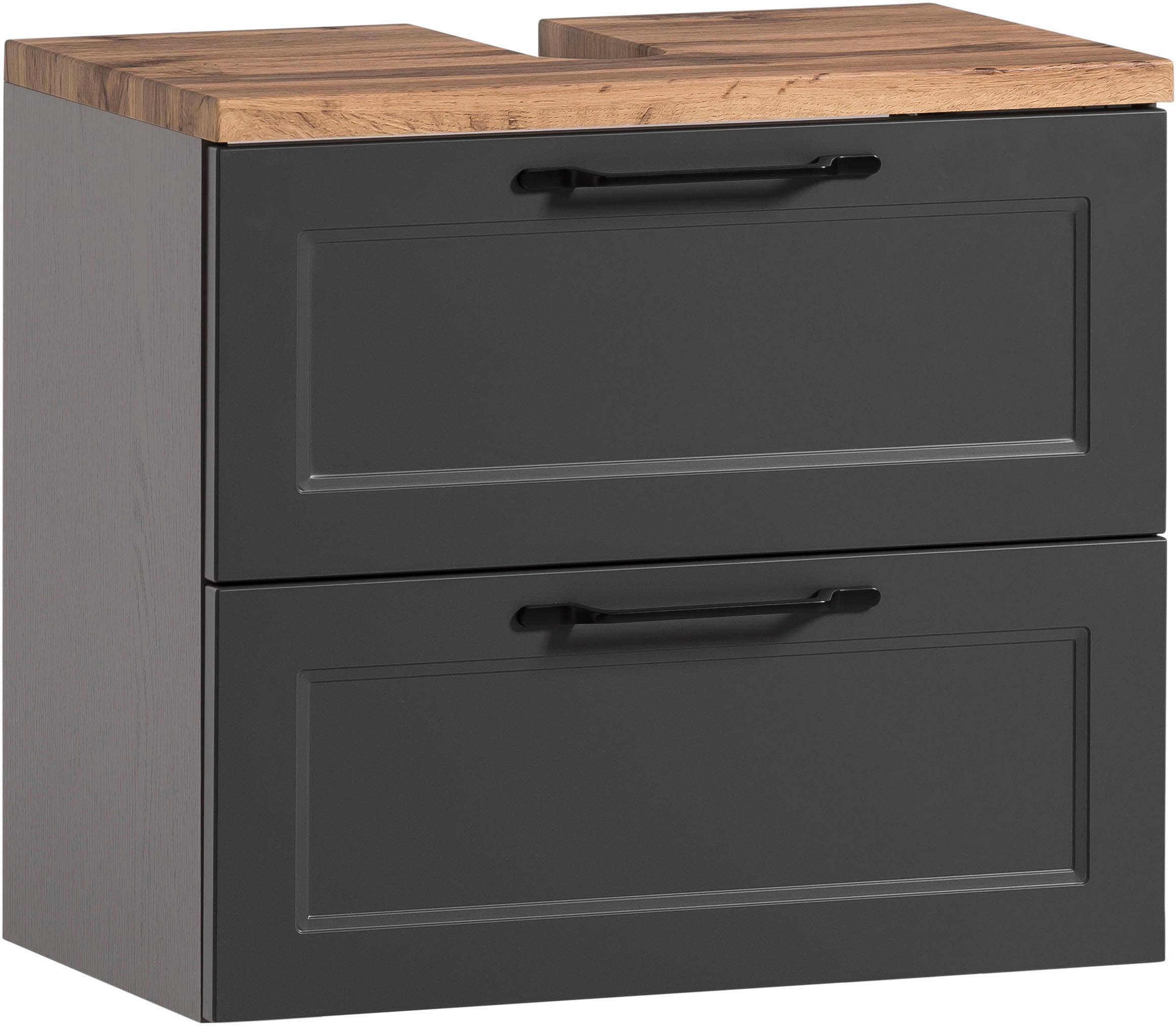 welltime Waschbeckenunterschrank »Lana«, Badmöbel, 2 Schubladen, 60 cm breit