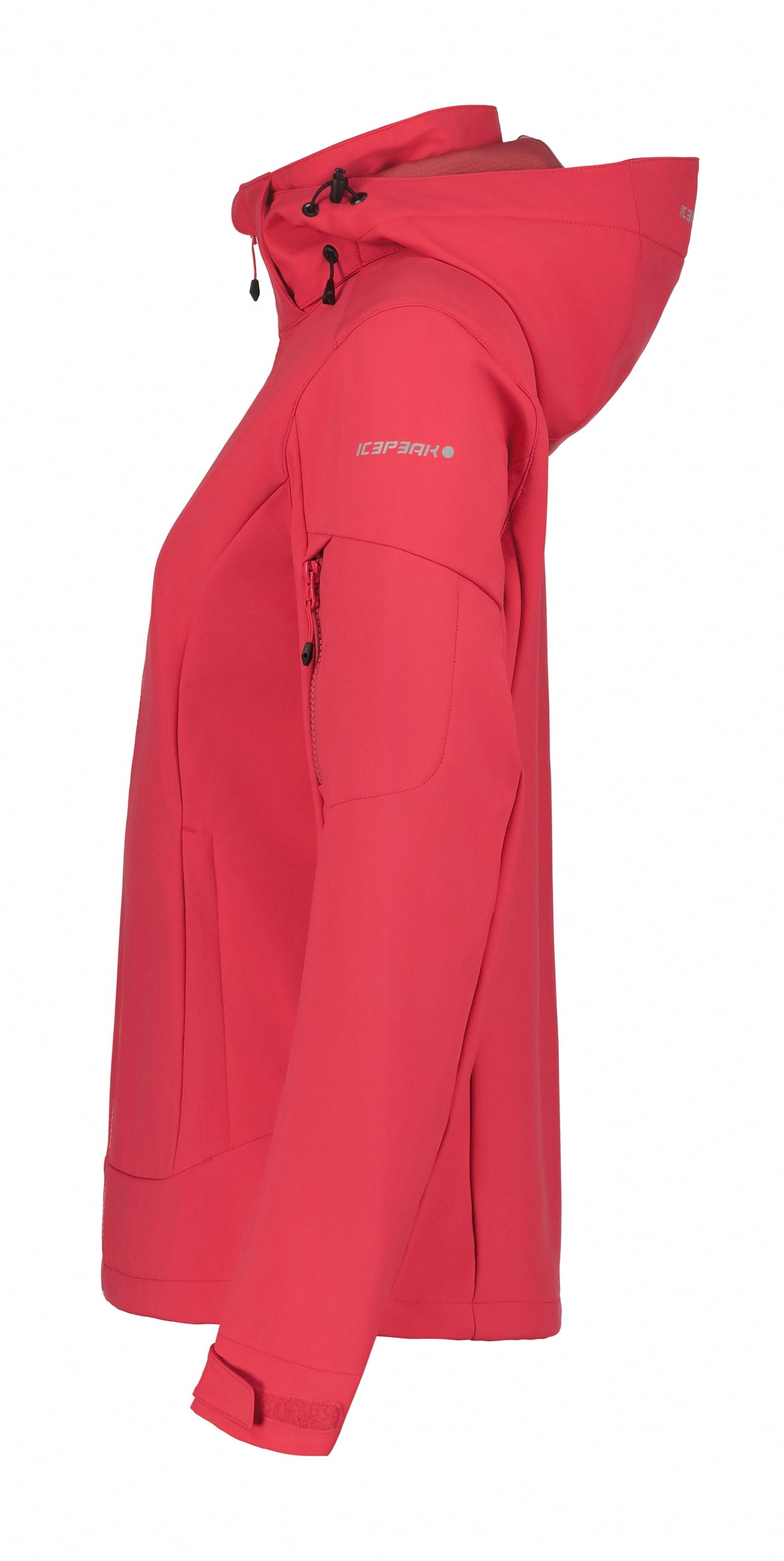 Icepeak Softshelljacke »D SOFTSHELLJACKE BATHGATE«, (1 St.), mit Kapuze, Wasserabweisend