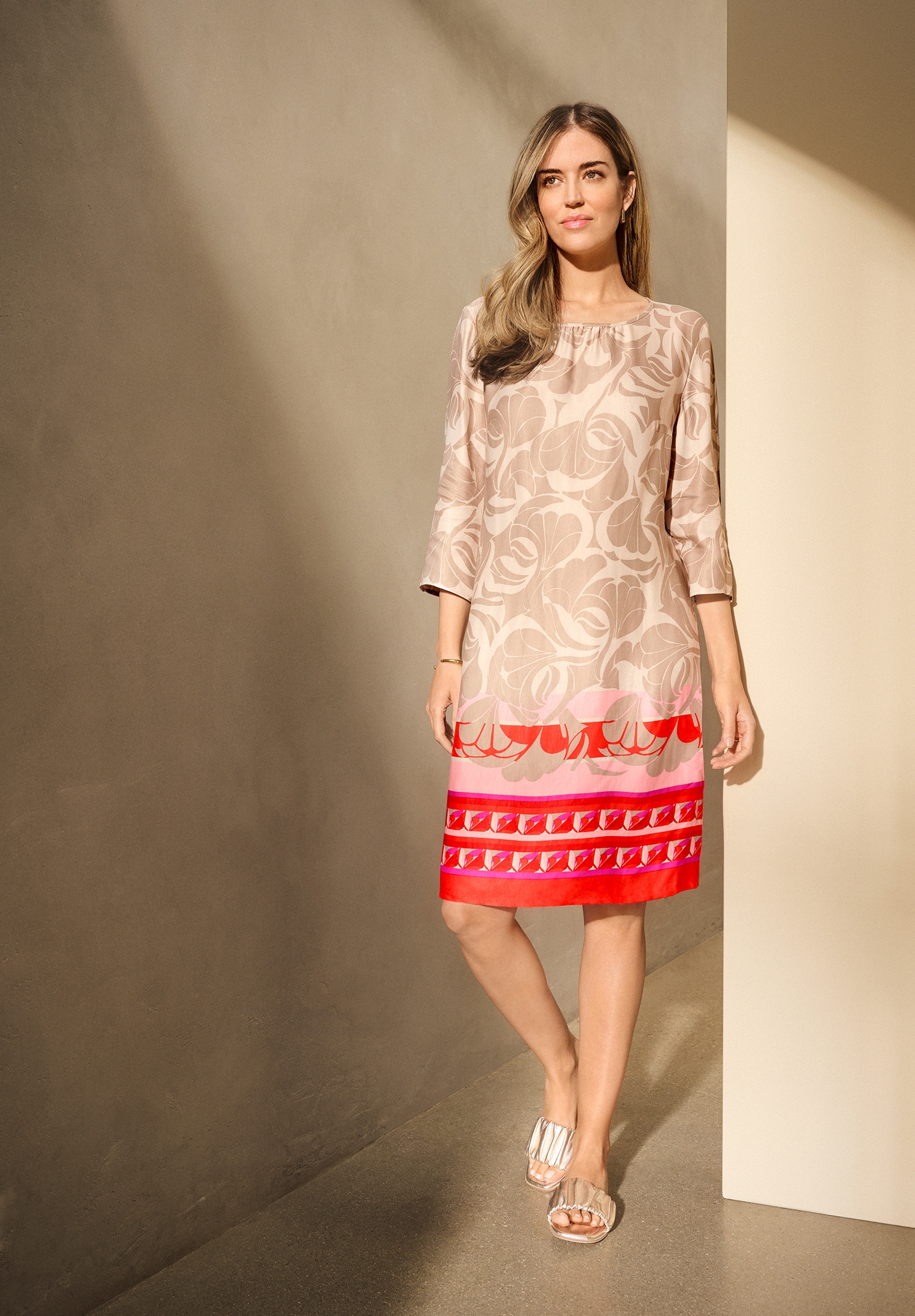 Betty Barclay Sommerkleid »Sommerkleid mit Rundhalsausschnitt«