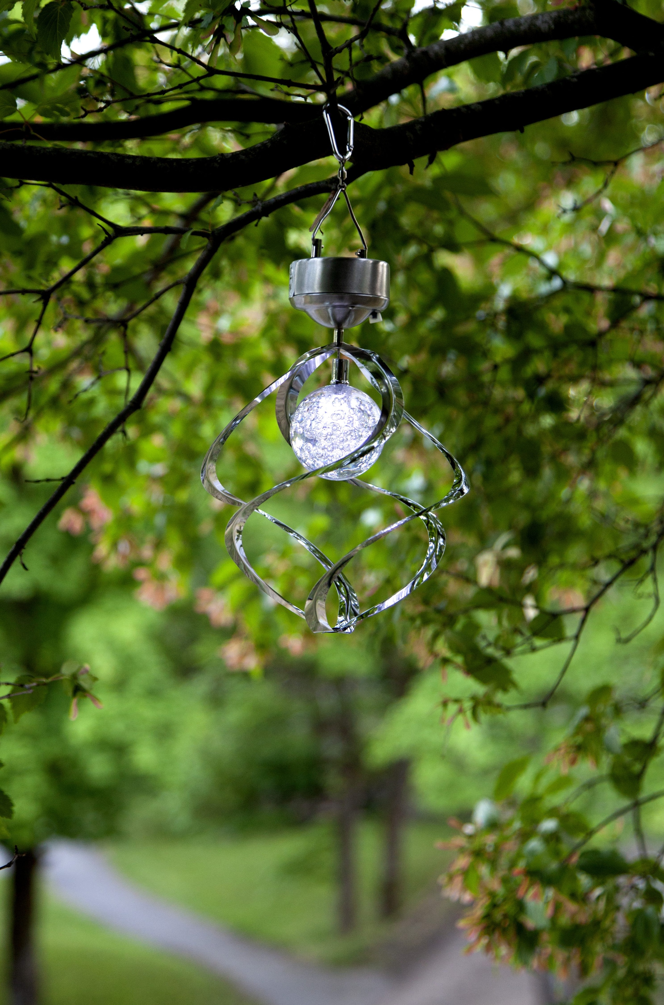 Parforce Traditional Hunting LED Solarleuchte »Solar-Windspiel Roma« LED-Board 1 Stk. Neutralweiß 1 LED mit weißem Licht, Dämmerungssensor