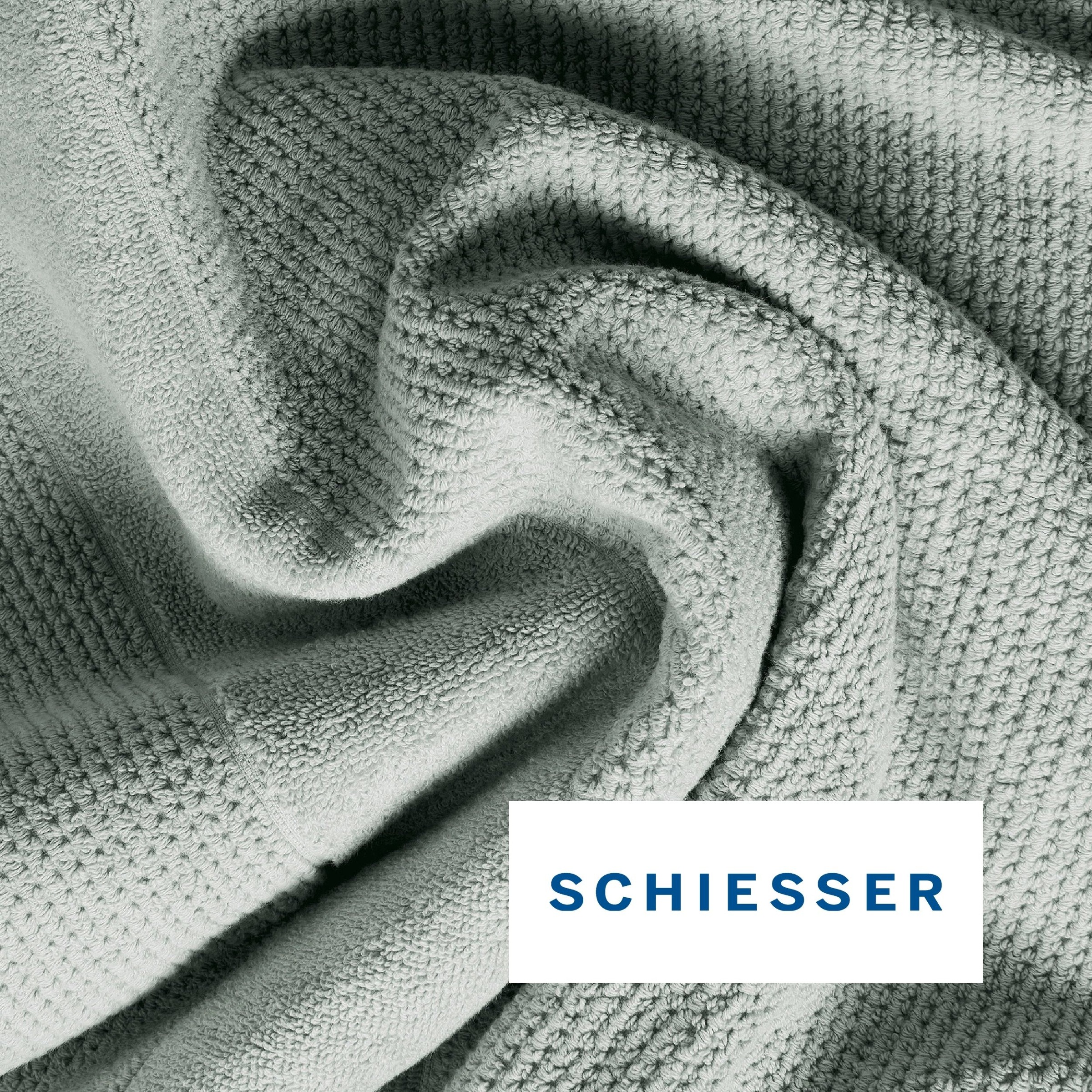 Schiesser Saunatuch »Turin in angesagter Reiskornoptik« OEKO-TEX® MADE IN GREEN