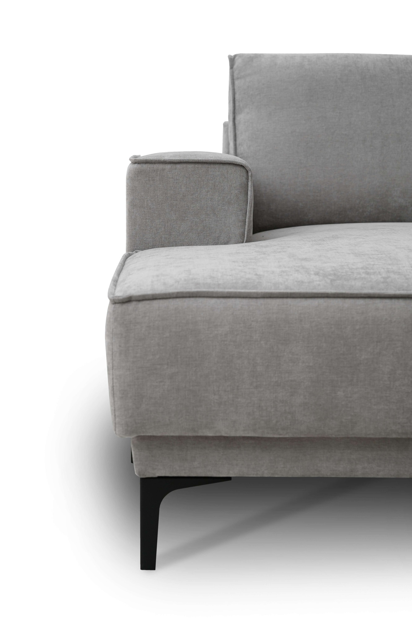 OTTO home Wohnlandschaft »OLAND U-Form, XXL, B: 342 cm, Skandi-Design« Skandi-Design in Struktur, Flachgewebe, Luxus-Microfaser, Boucle