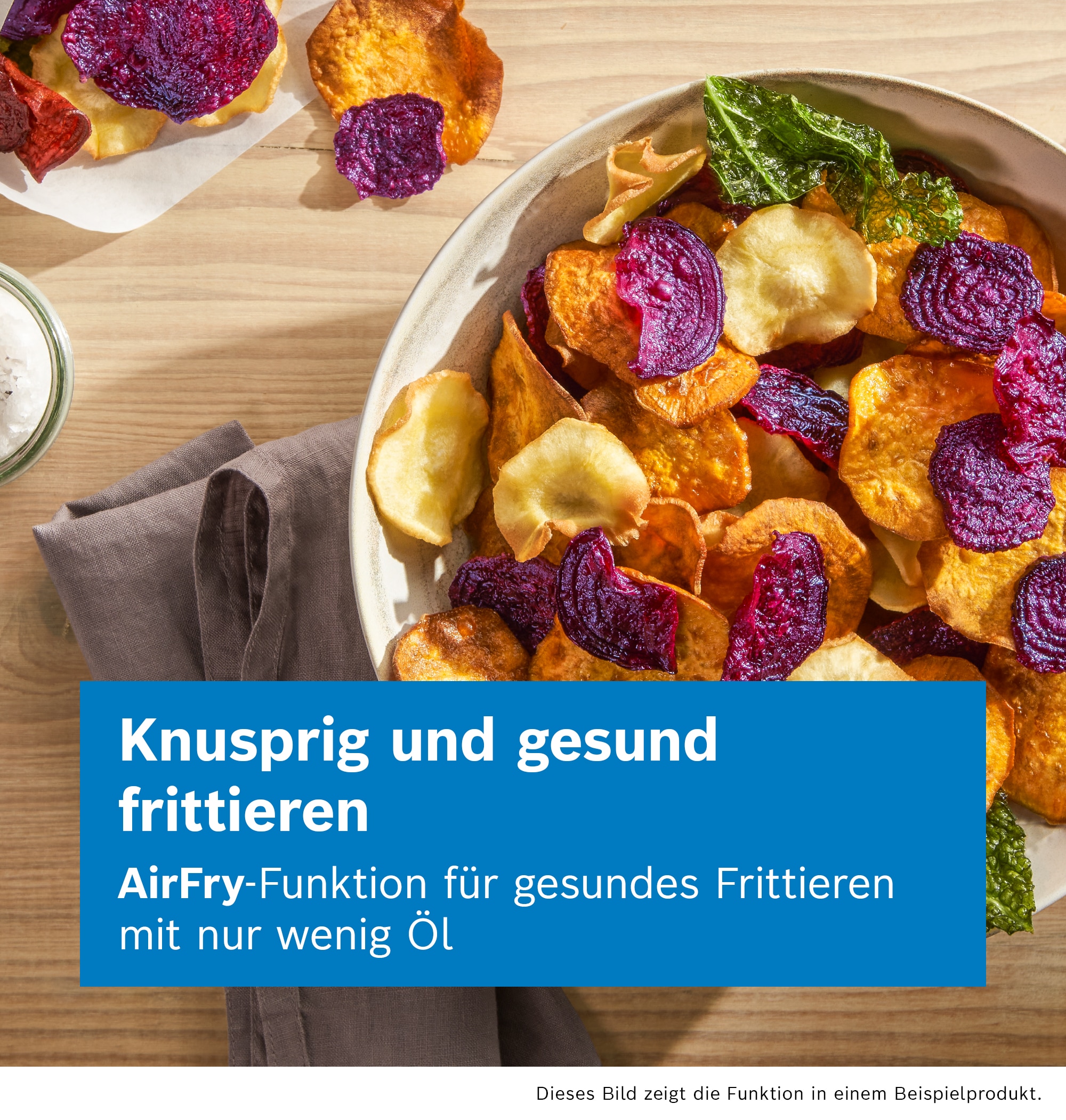 BOSCH Pyrolyse Backofen Serie 4 »HBA272BB3« mit Teleskopauszug nachrüstbar Air Fry für knusprige Lebensmittel & automatische Selbstreinigung