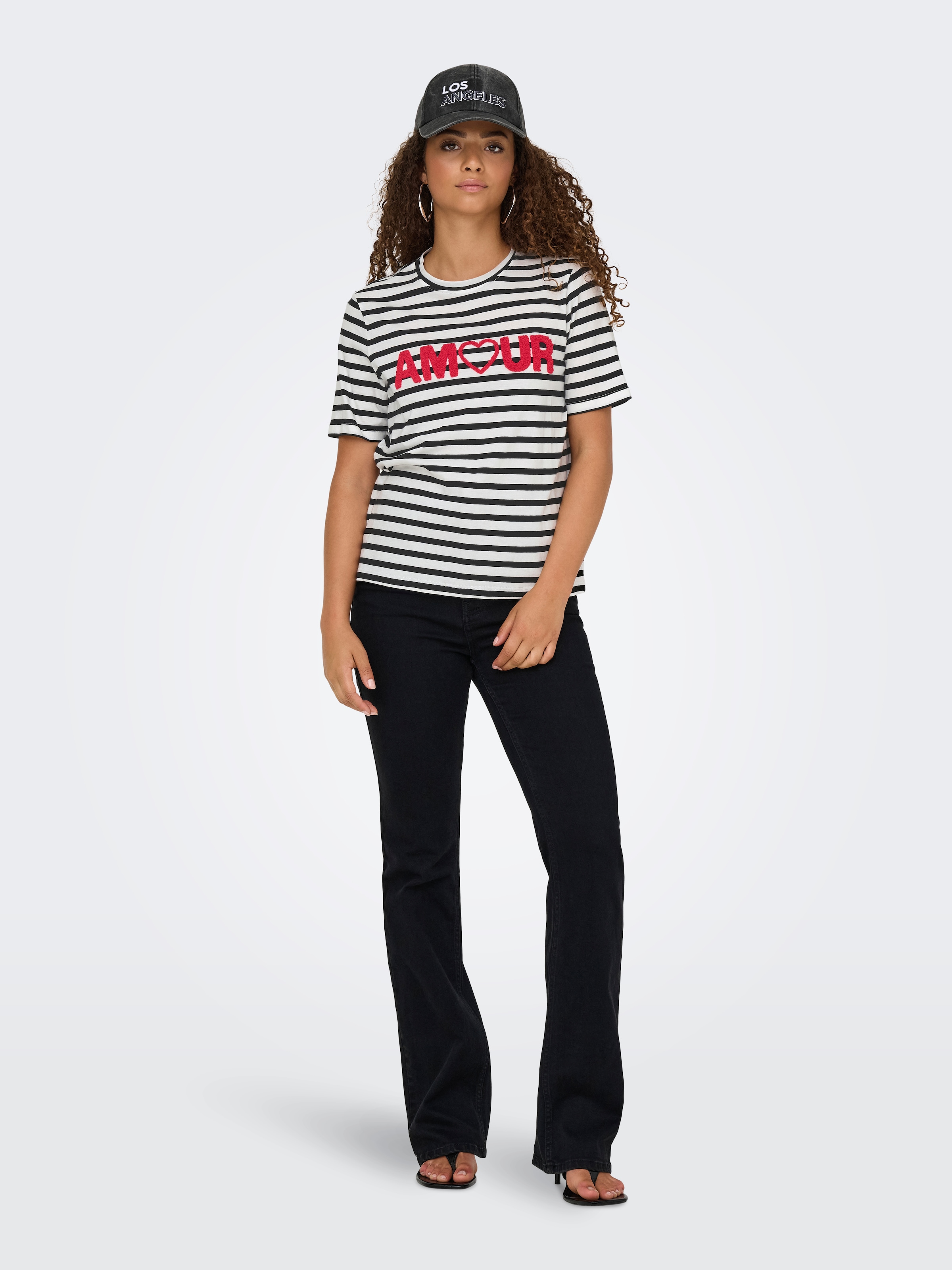 ONLY T-Shirt »ONLKIKO LIFE S/S O-NECK TERRY TOP CS JRS«