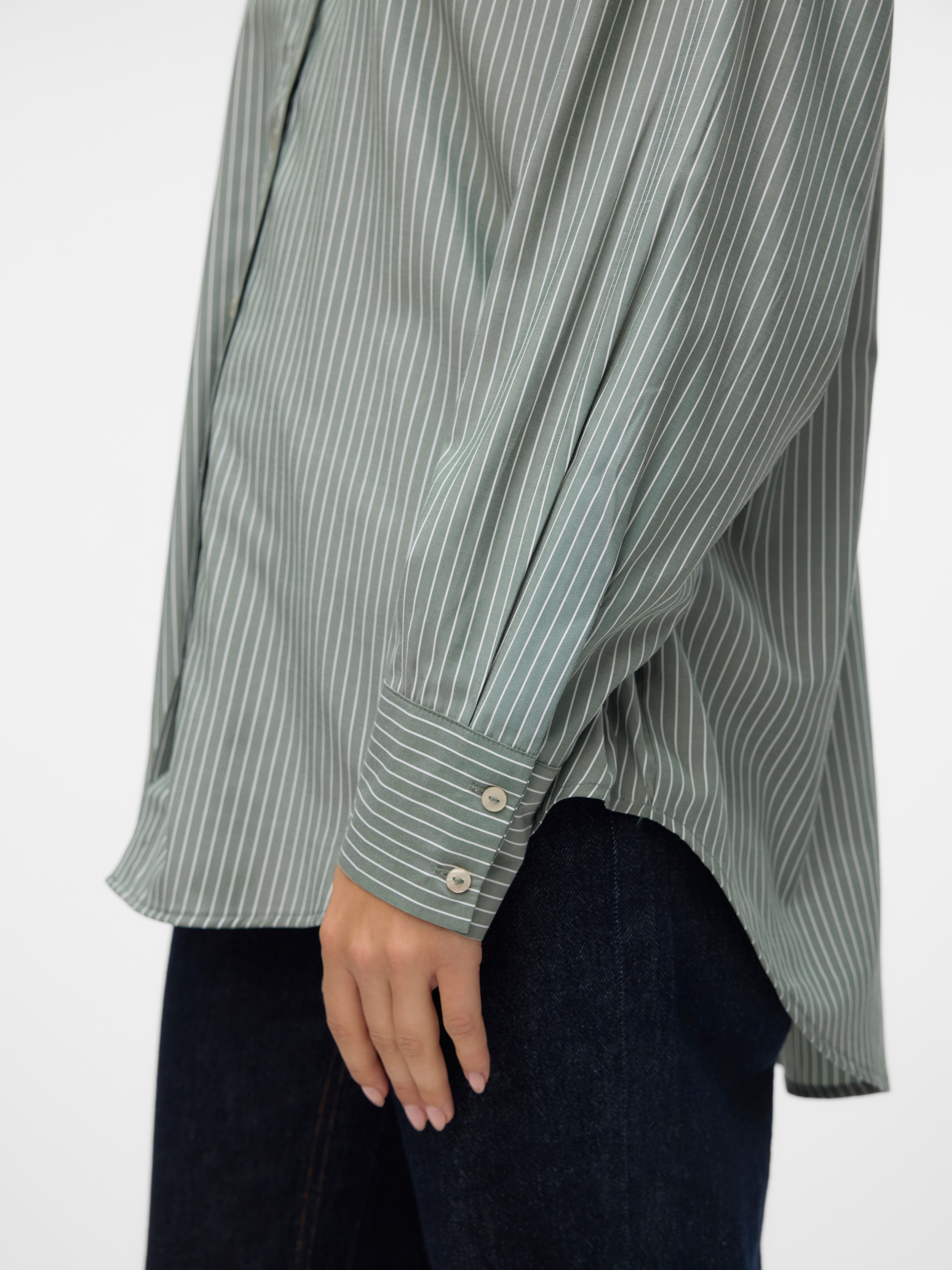 Vero Moda Langarmbluse »VMNORA LS OVERSIZE SHIRT WVN GA NOOS«