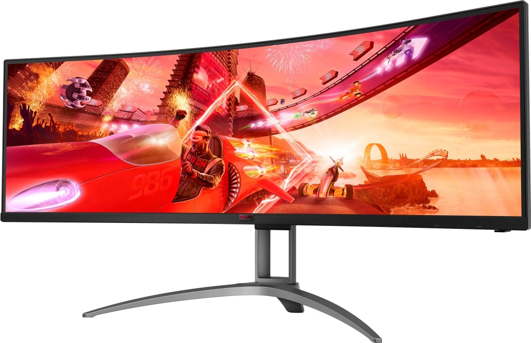 AOC Curved-Gaming-Monitor »AG493QCX«, 124 cm/49 Zoll, 3840 x 1080 px, Full HD, 1 ms Reaktionszeit, 144 Hz