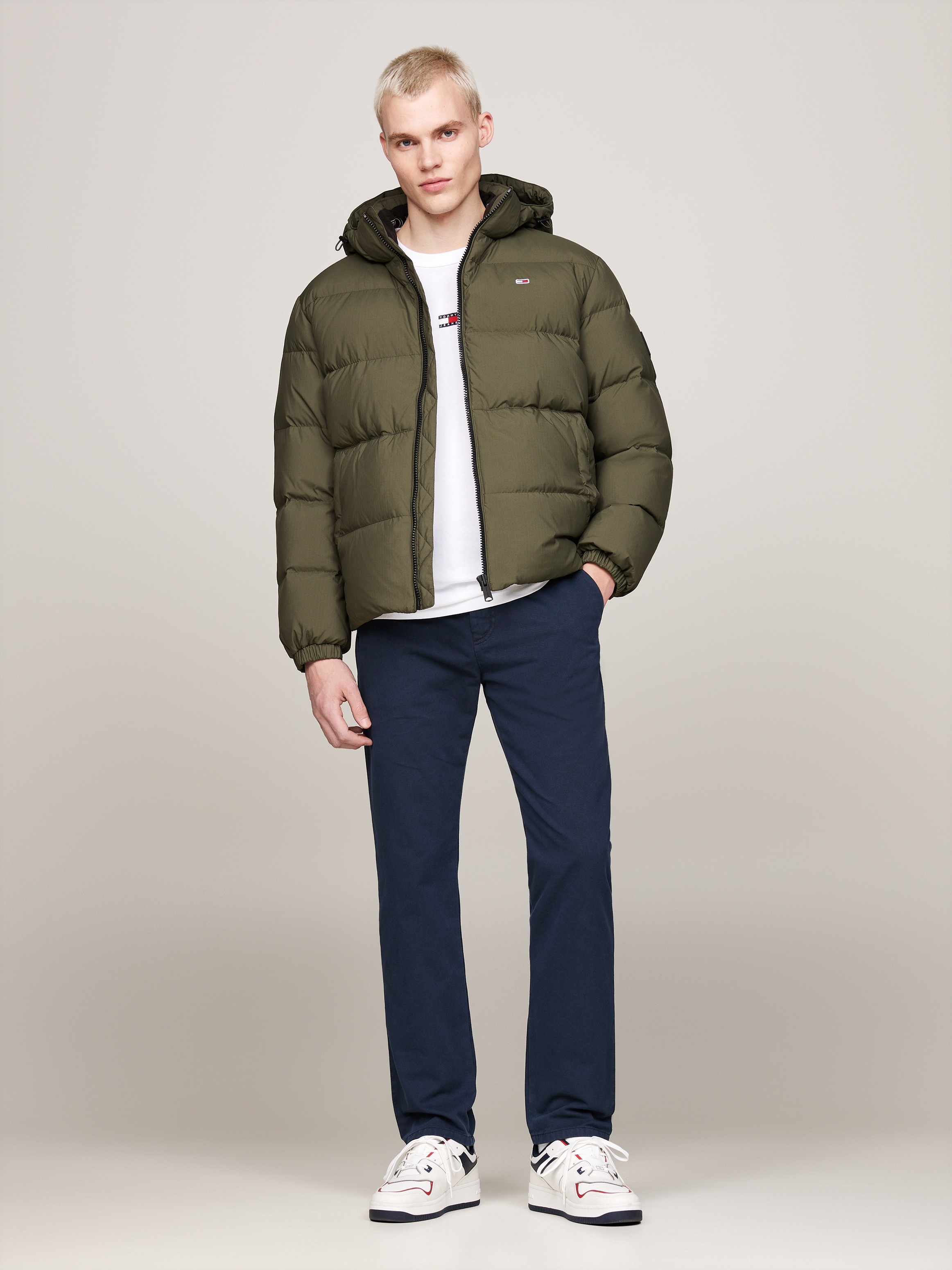 Tommy Jeans Plus Steppjacke »TJM ESSENTIAL DOWN JACKET EXT«, mit Kapuze, Große Größen