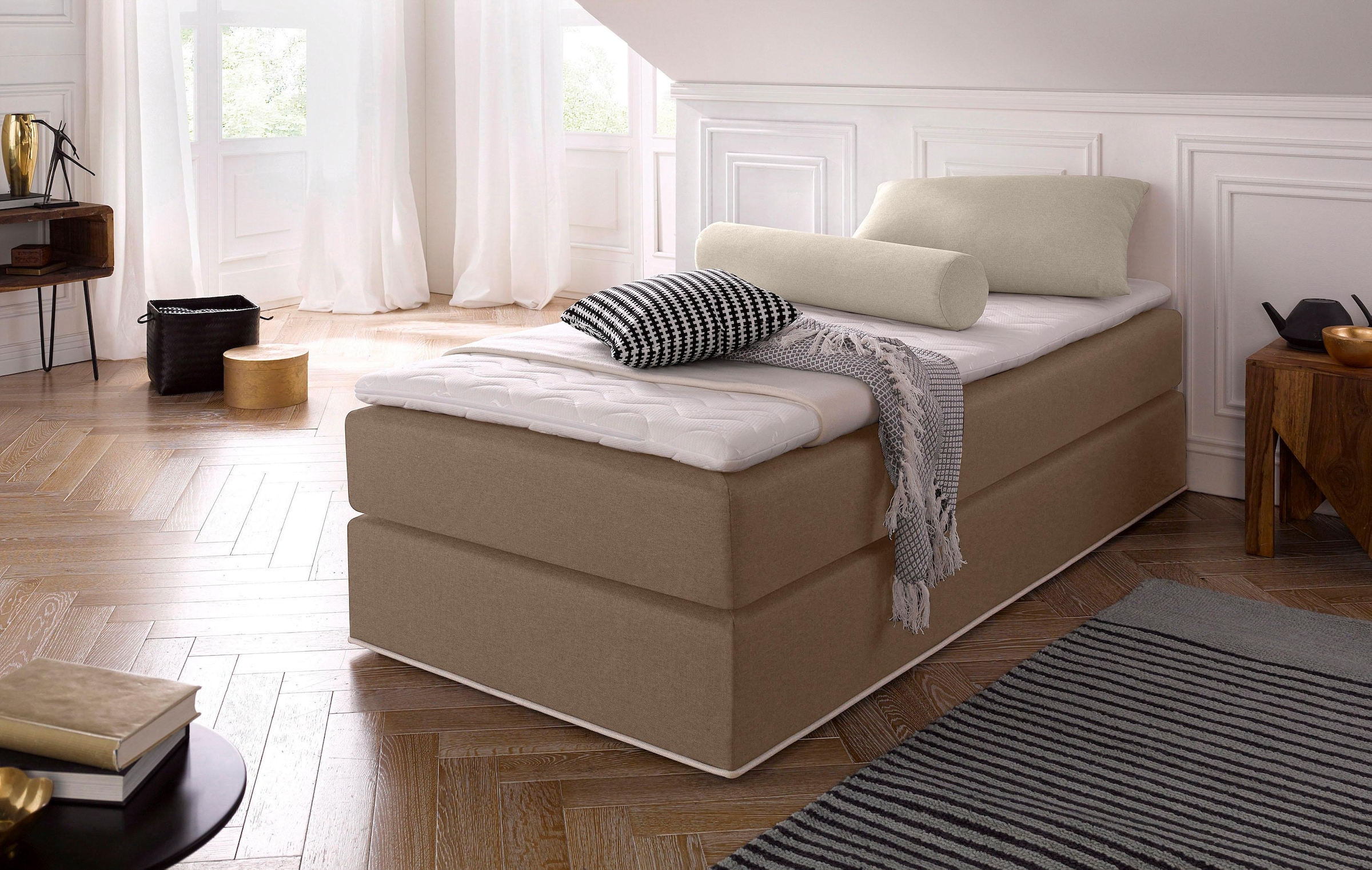 COLLECTION AB Boxspringbett, inklusive Topper