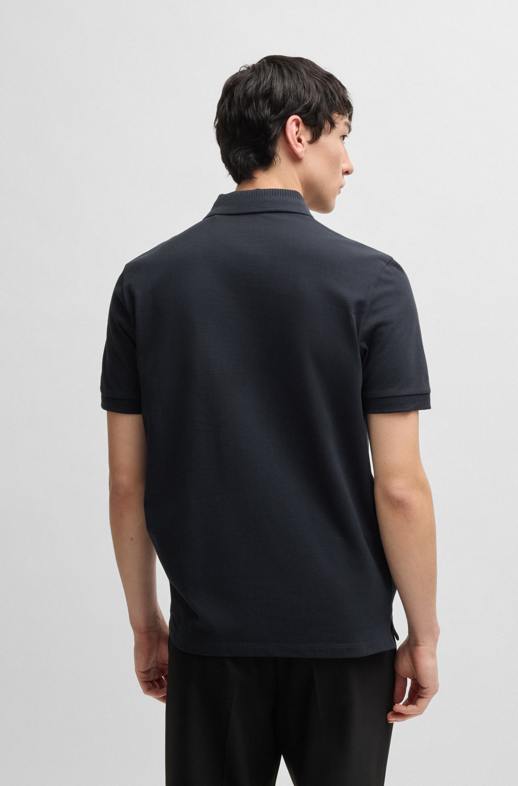 HUGO Poloshirt »Dereso« Slim Fit, Kurzarm, HUGO Weblabel