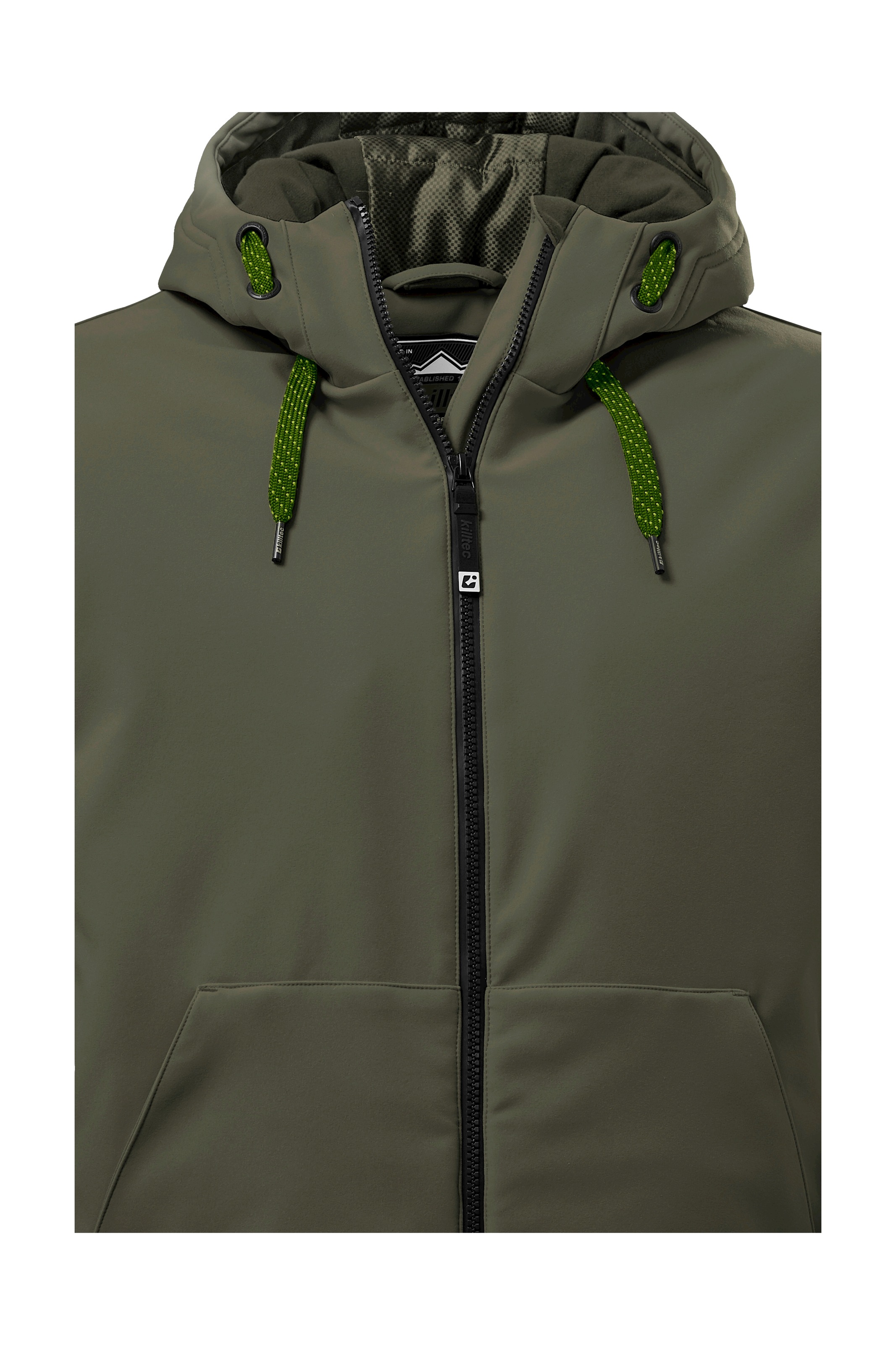 Killtec Softshelljacke »KSW 238 MN SFTSHLL JCKT«, Softshell Jacke: wasser- und windabweisend, atmungsaktiv, Schneefang