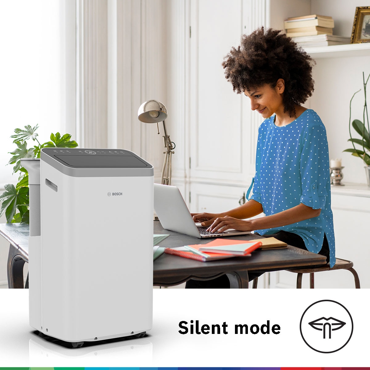 BOSCH 3-in-1-Klimagerät »Cool 4000 - 3-in-1 Klimaanlage, Luftentfeuchter, Ventilator« Entfeuchtung bis zu 50 l/Tag, für Räume bis zu 35m²